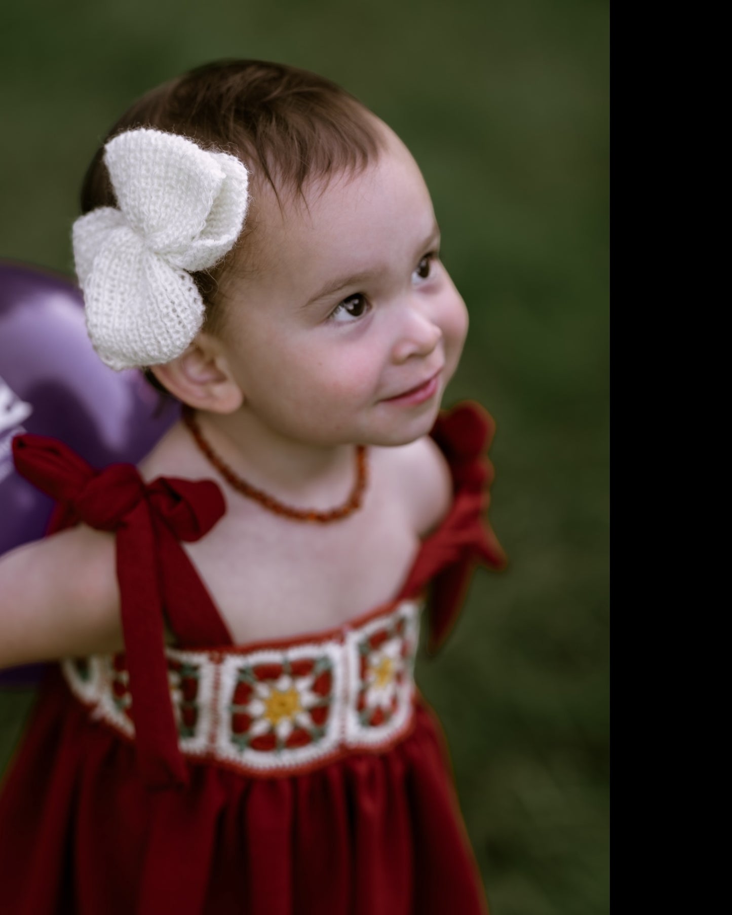 Crochet Trim Snap Hair Clips, Hair barrettes for kids