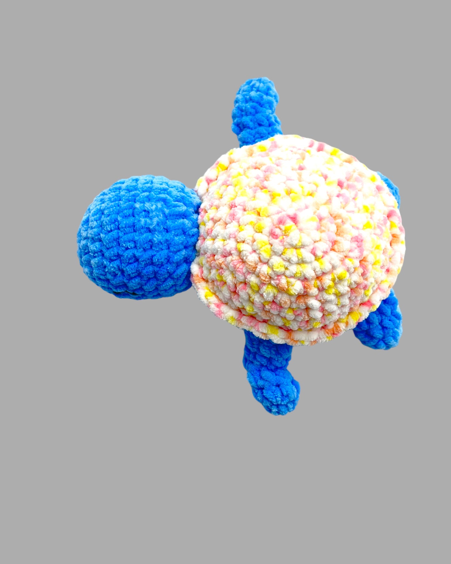 Turtle Handmade Crochet stuffed Doll for Montessori Play, Nursery Decor, and Baby Shower Gifts . Granddaughter, niece, nephew & grandson