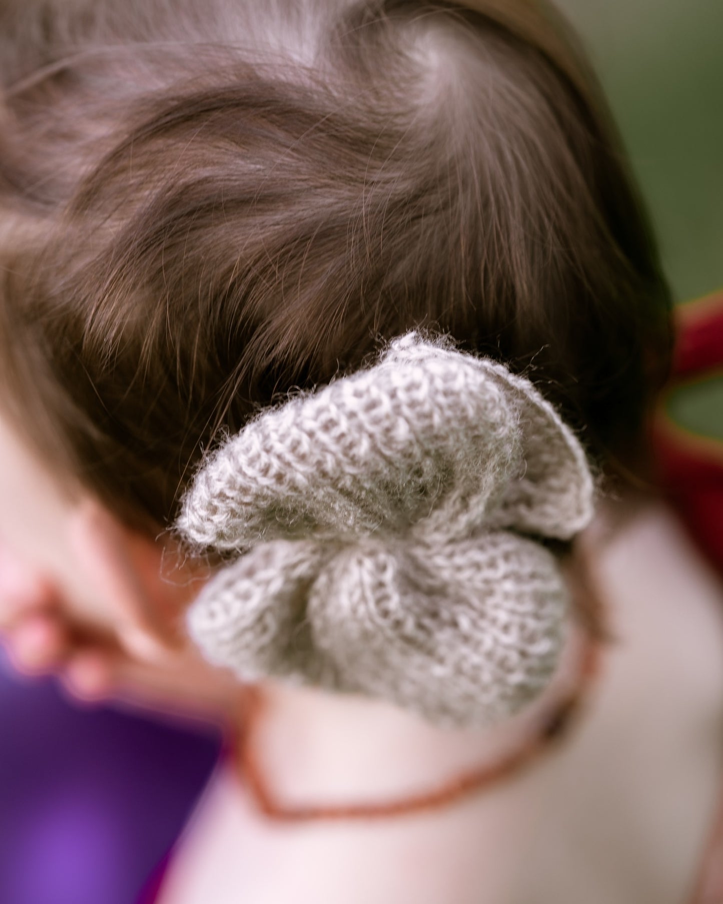 Crochet Trim Snap Hair Clips, Hair barrettes for kids