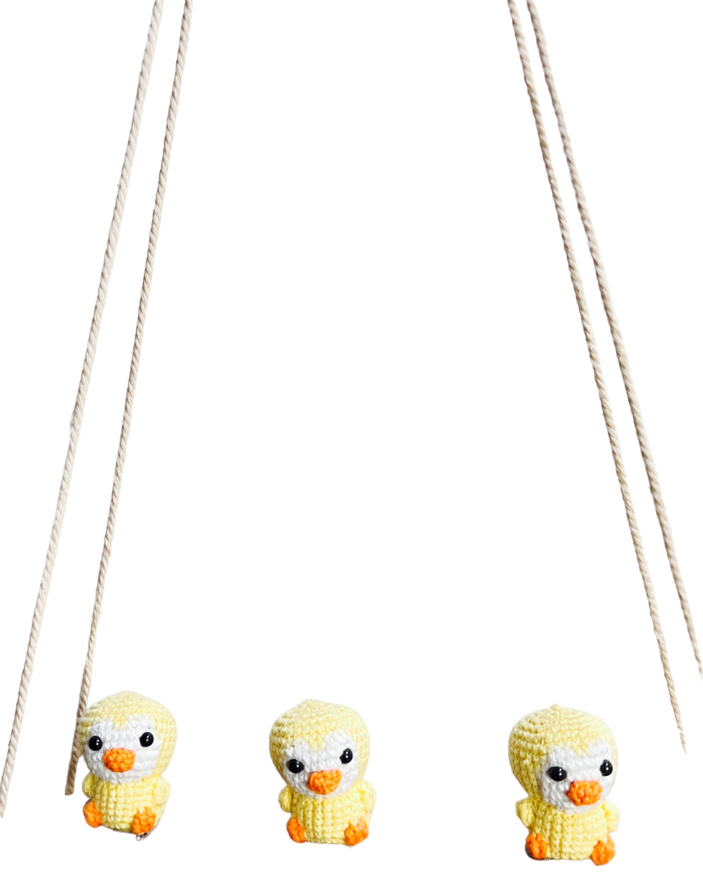 Ducks on a swing  Hanging Wall Shelf