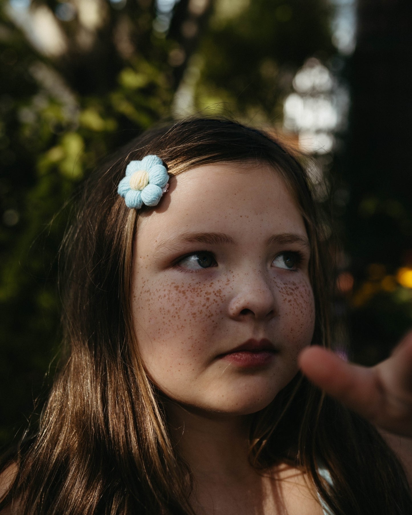 Crochet Trim Snap Hair Clips, Hair barrettes for kids