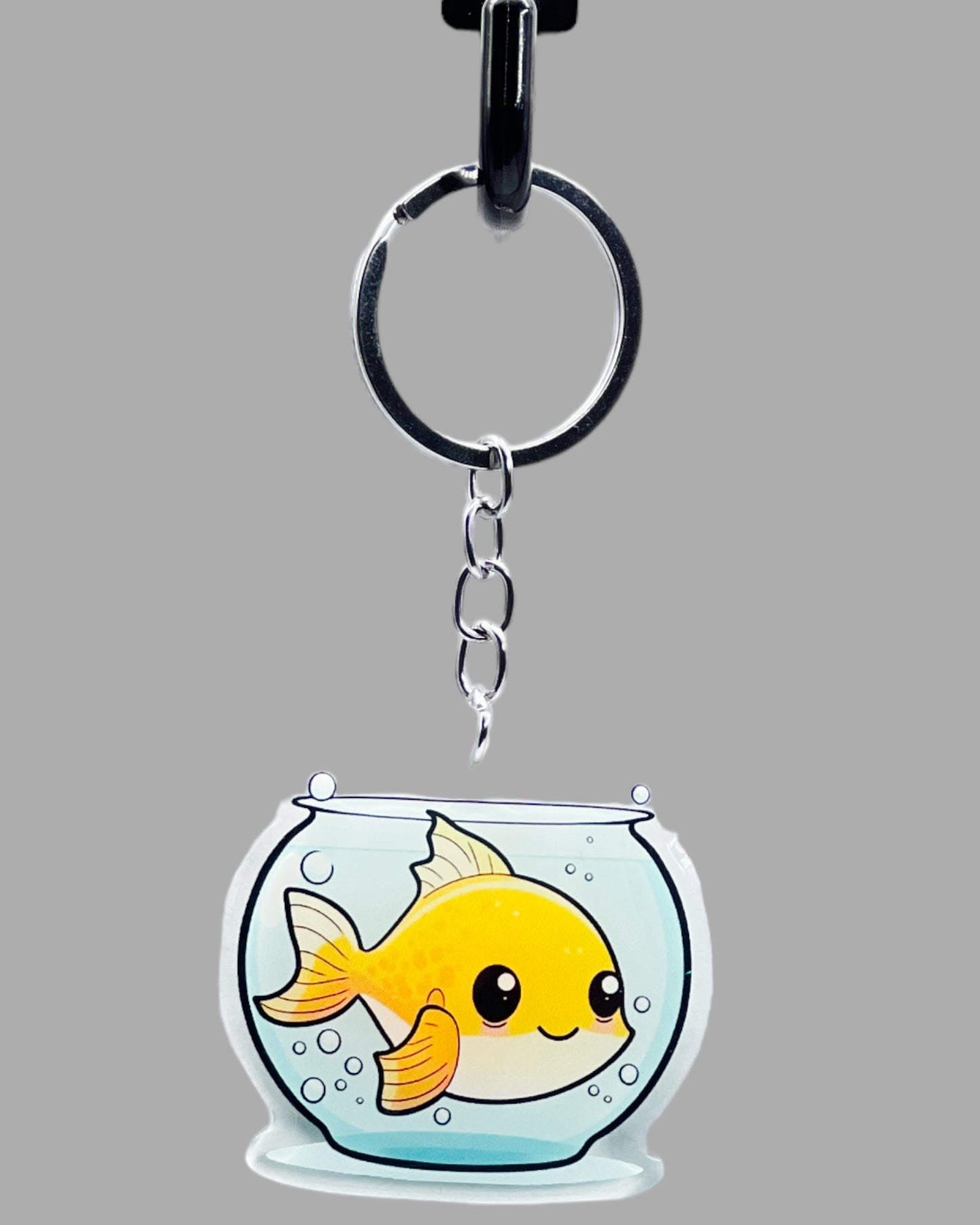 Gold Fish Acrylic key chain