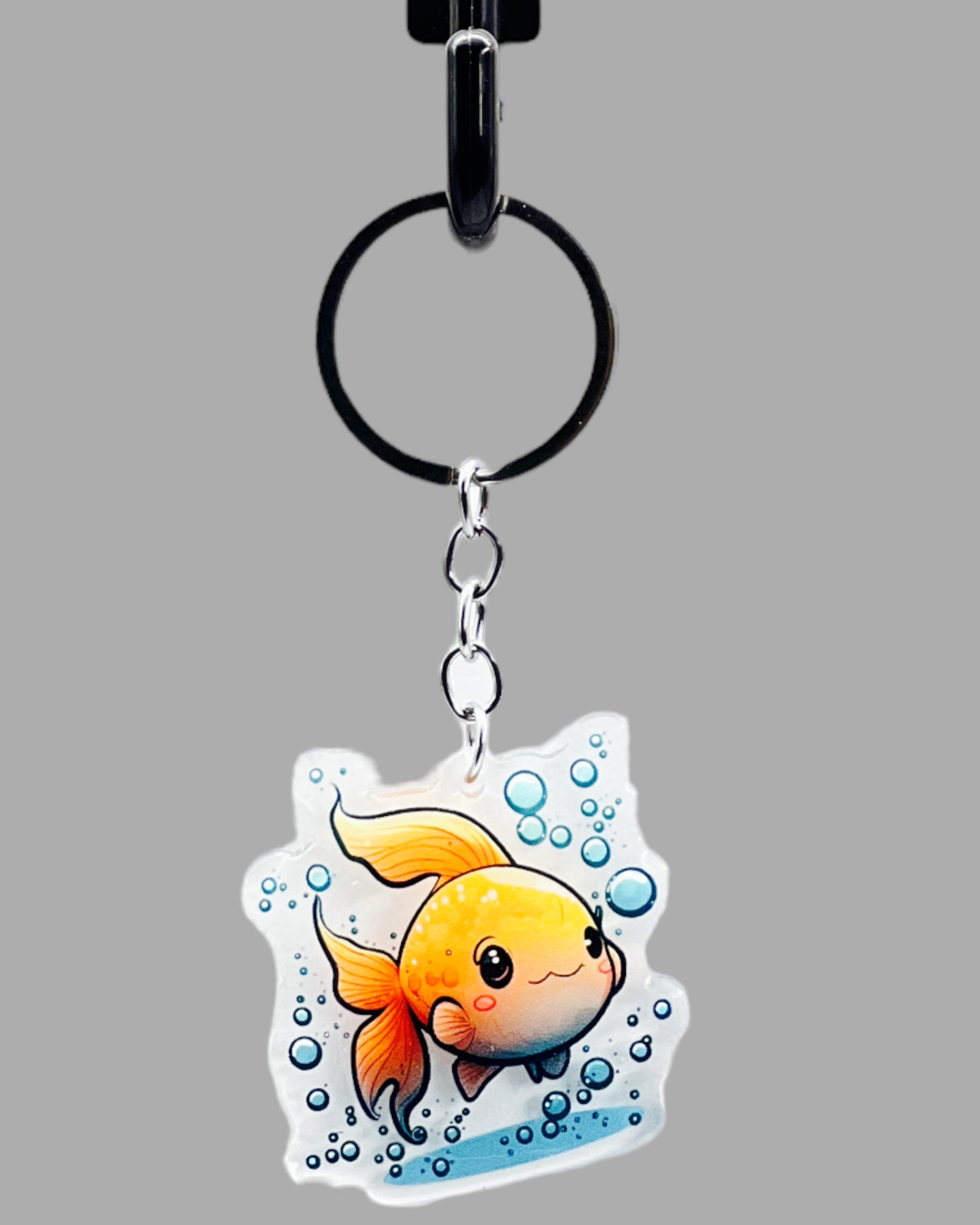 Gold Fish Acrylic key chain