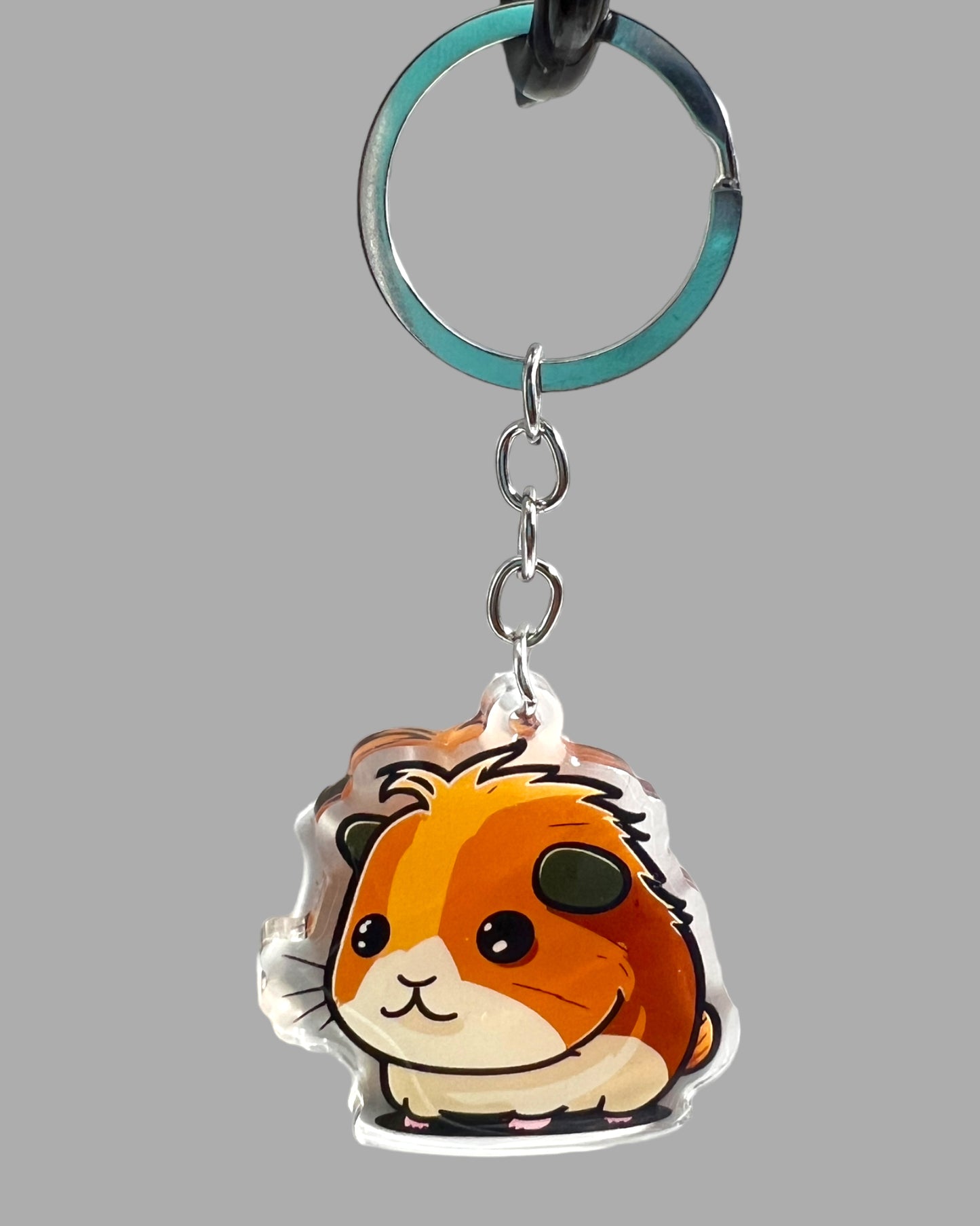 Guniea Pig Acrylic Keychain