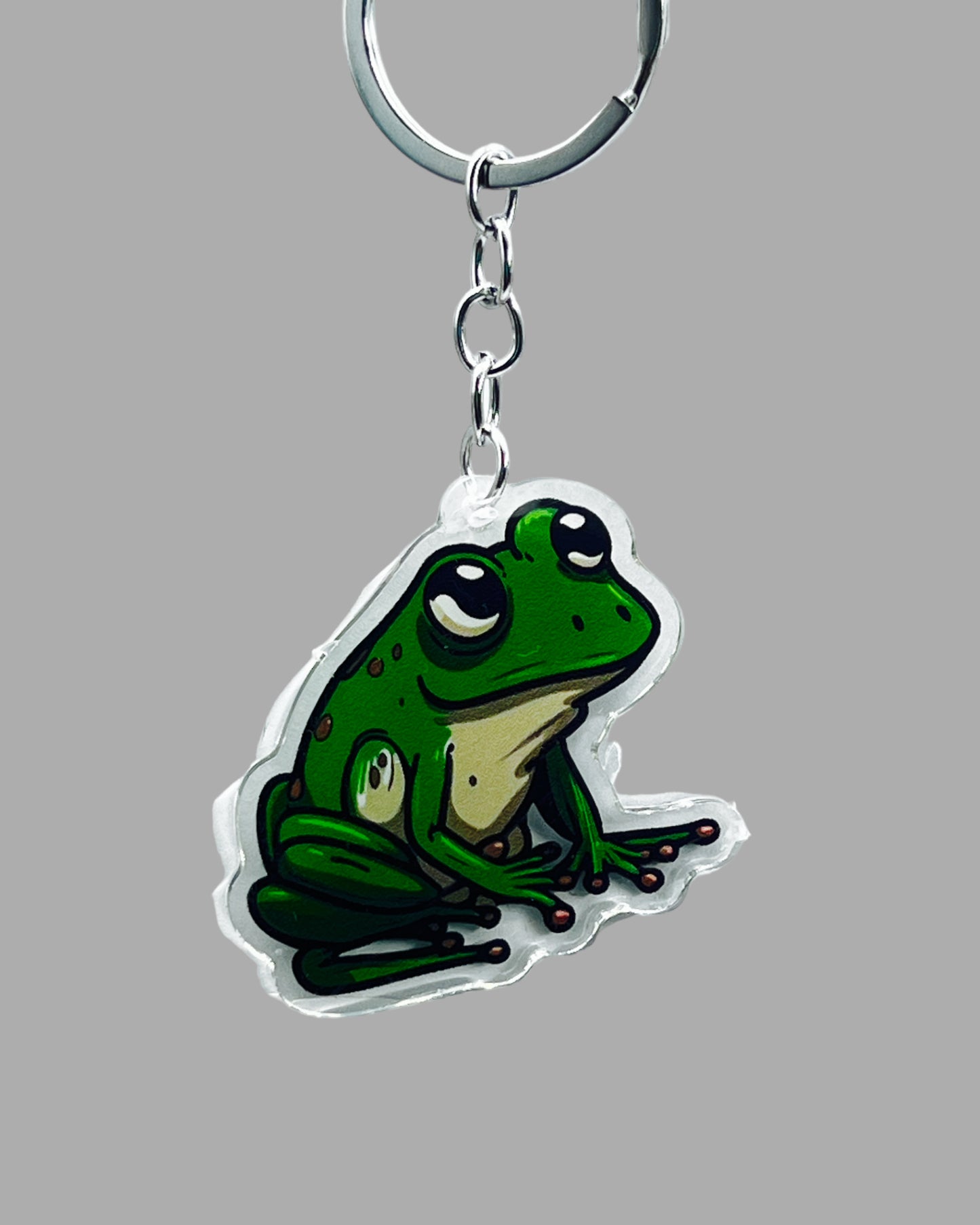 Frog Acrylic key chain