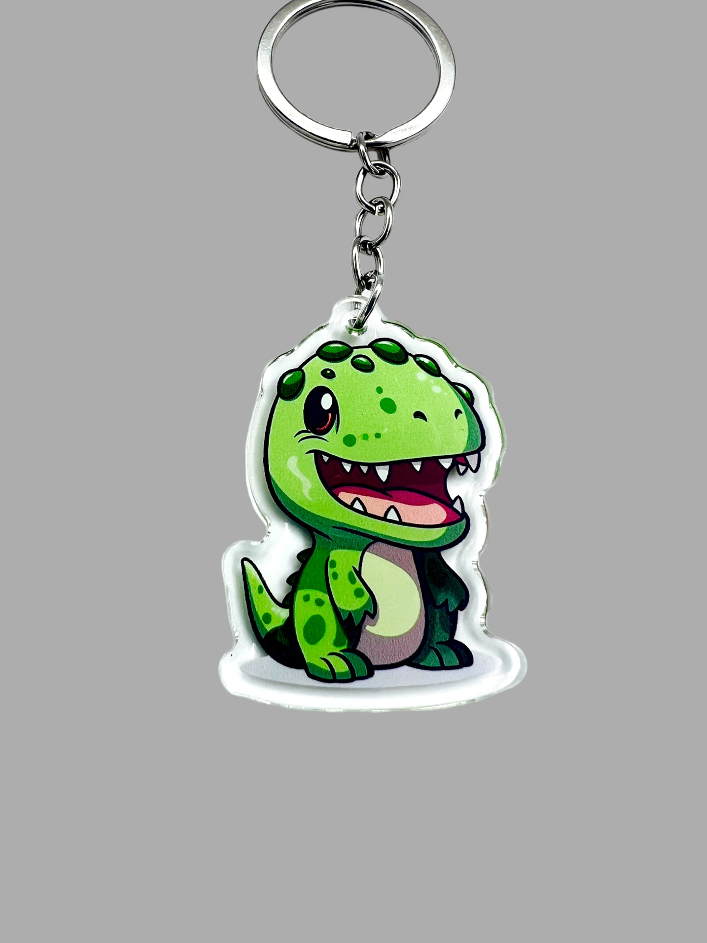 Tyrannosaurus t-rex  dinosaur kawaii wildlife Acrylic Keychain