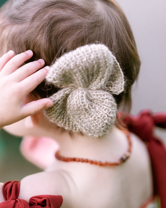 Crochet Trim Snap Hair Clips, Hair barrettes for kids