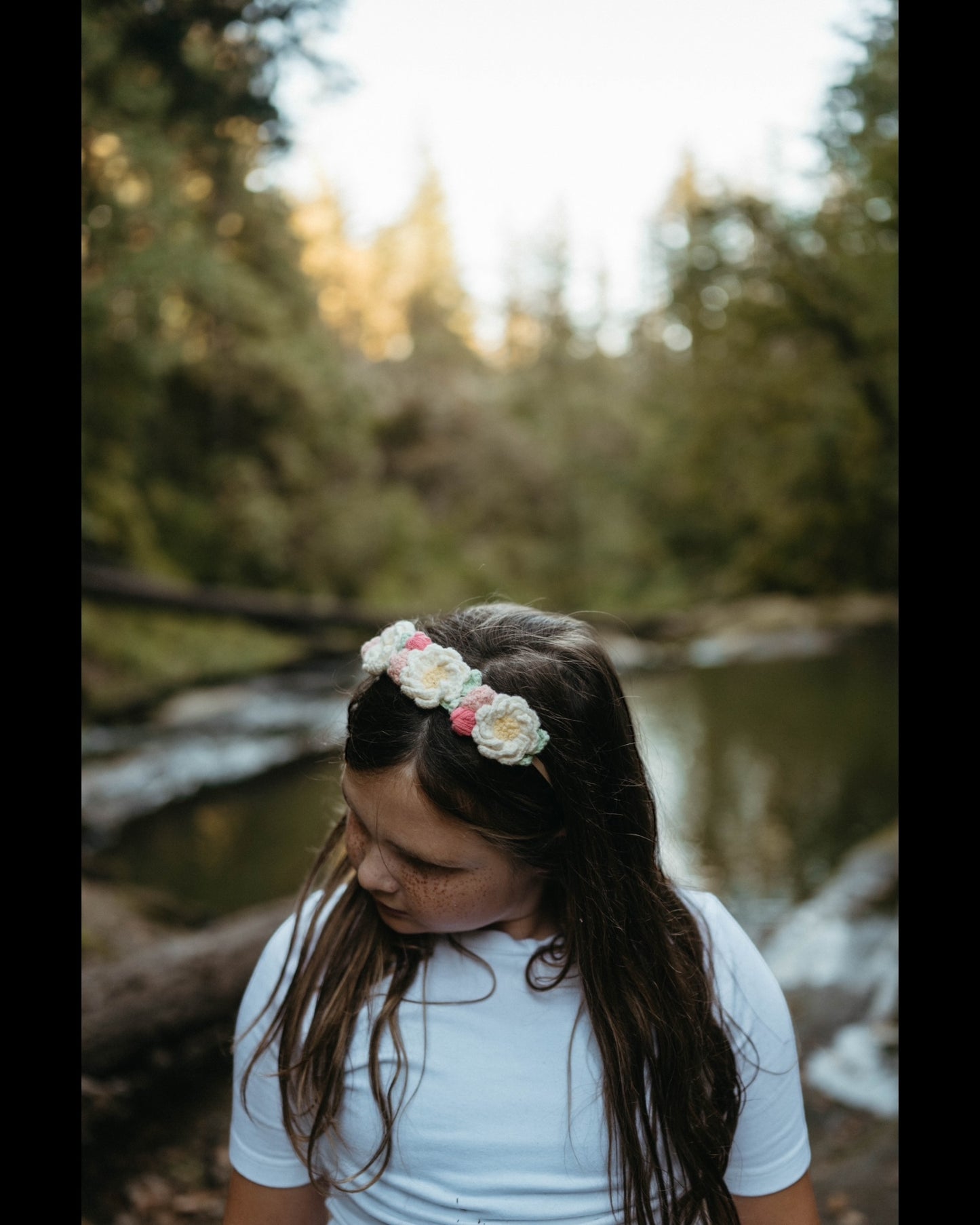 Crochet Trim Snap Hair Clips, Hair barrettes for kids