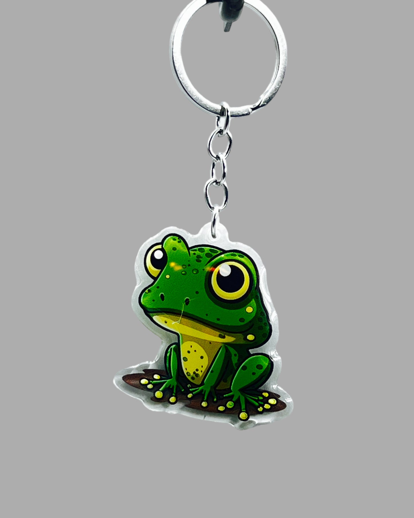 Frog Acrylic key chain