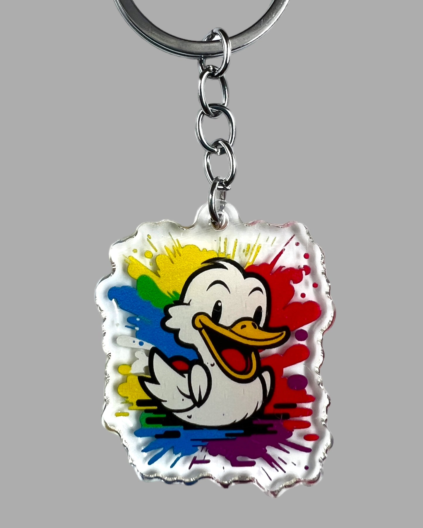 Duck Acrylic Keychain birds wildlife