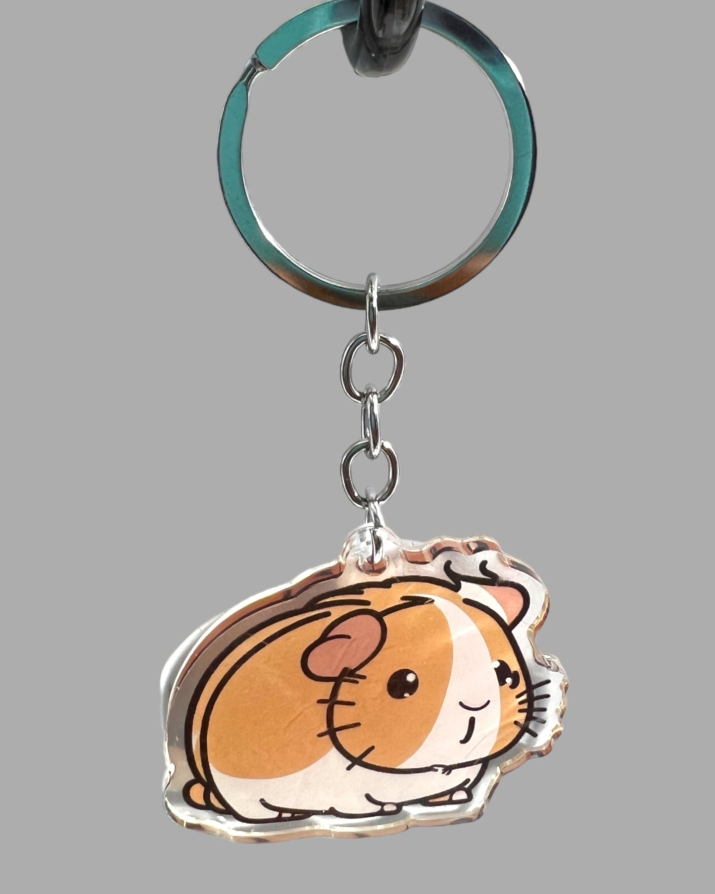 Guinea Pig Acrylic Keychain