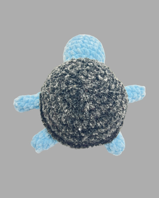 Turtle Handmade Crochet stuffed Doll for Montessori Play, Nursery Decor, and Baby Shower Gifts . Granddaughter, niece, nephew & grandson