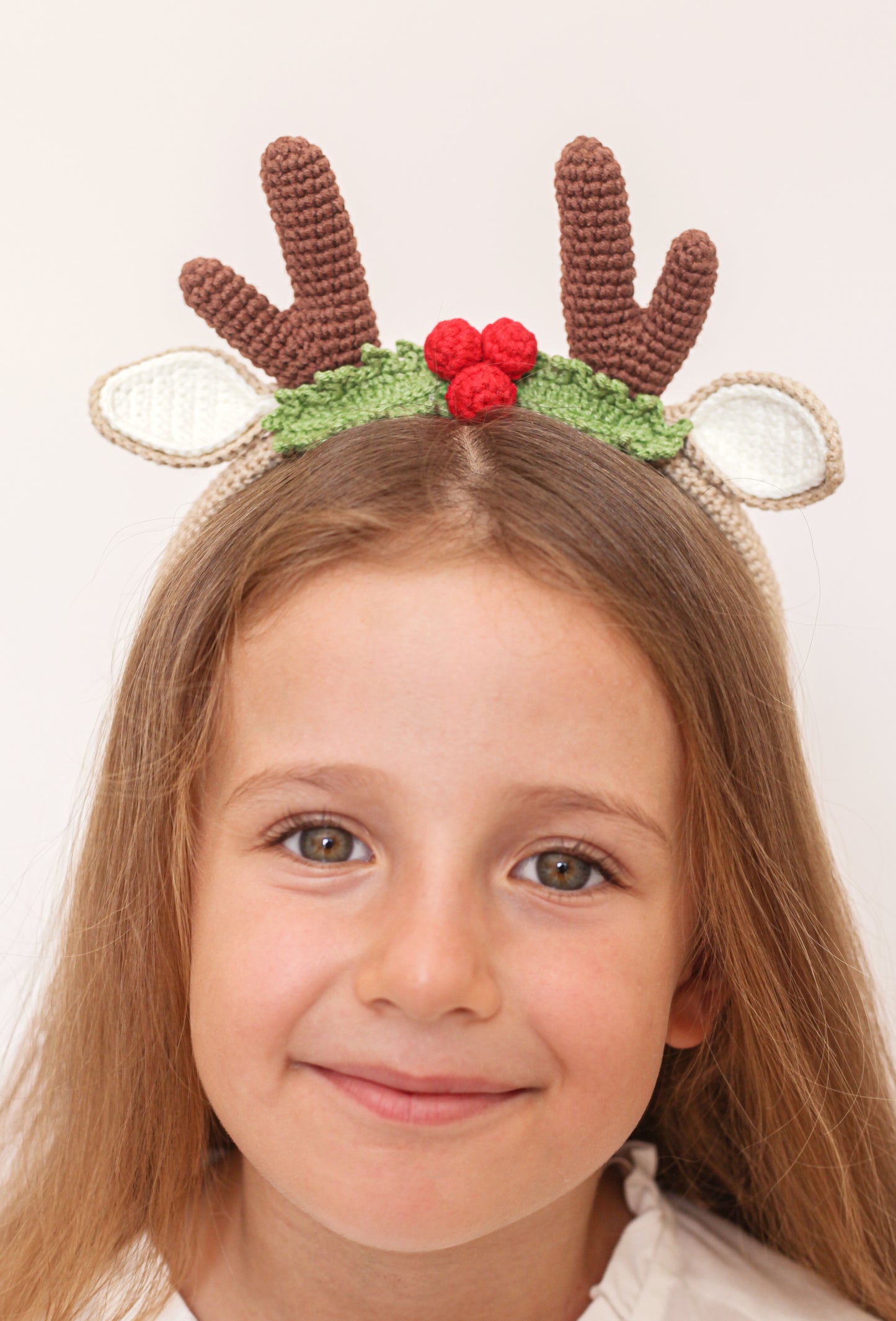 Christmas Crochet Head band, Hair band for girls, Cute girl hair accessories