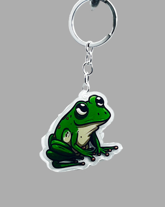 Frog Acrylic key chain