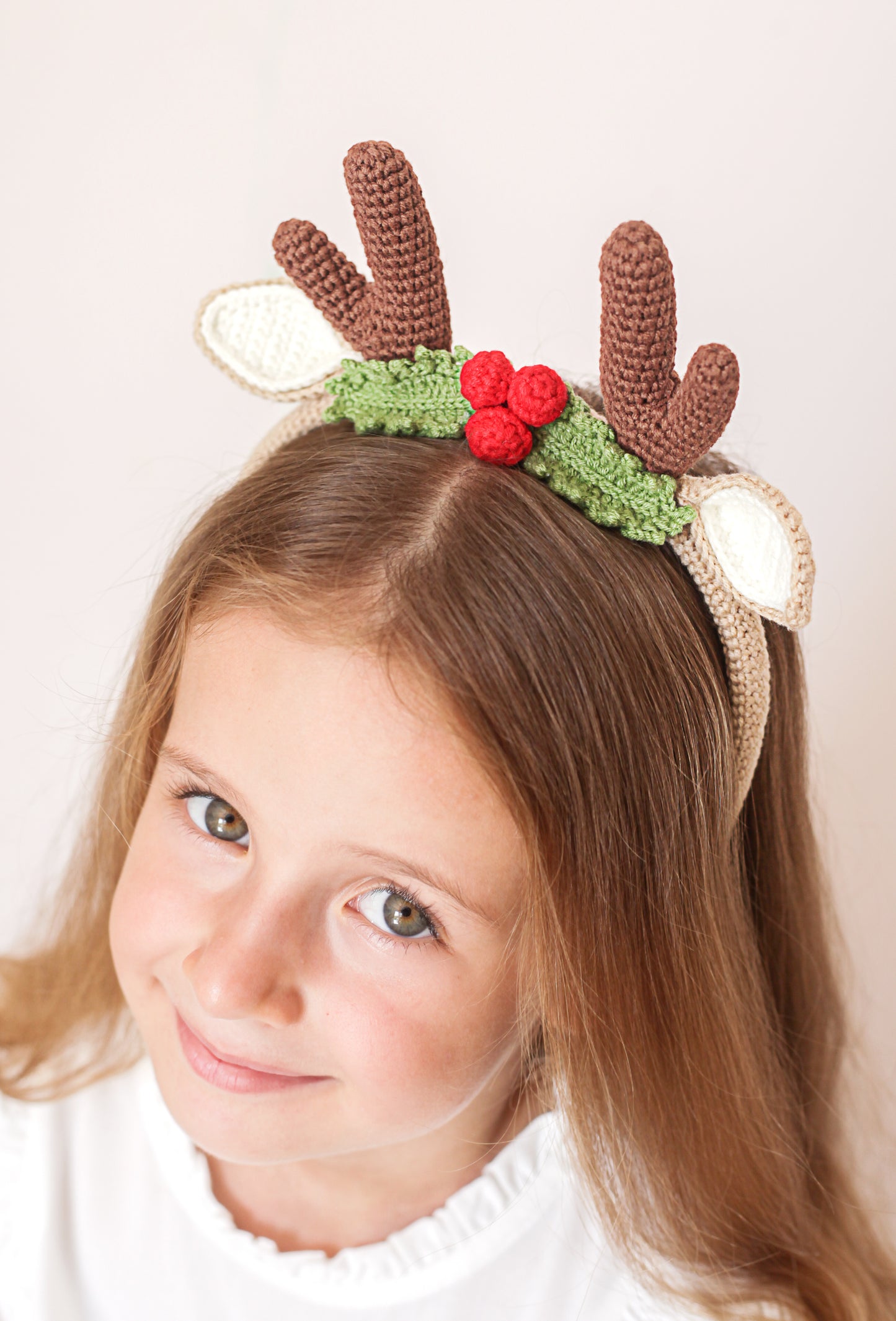 Christmas Crochet Head band, Hair band for girls, Cute girl hair accessories