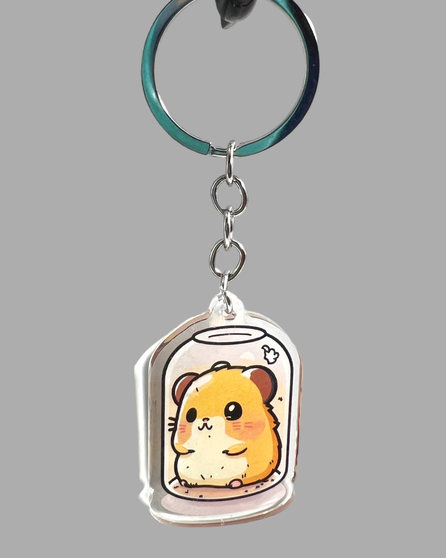 Hamster Acrylic Keychain