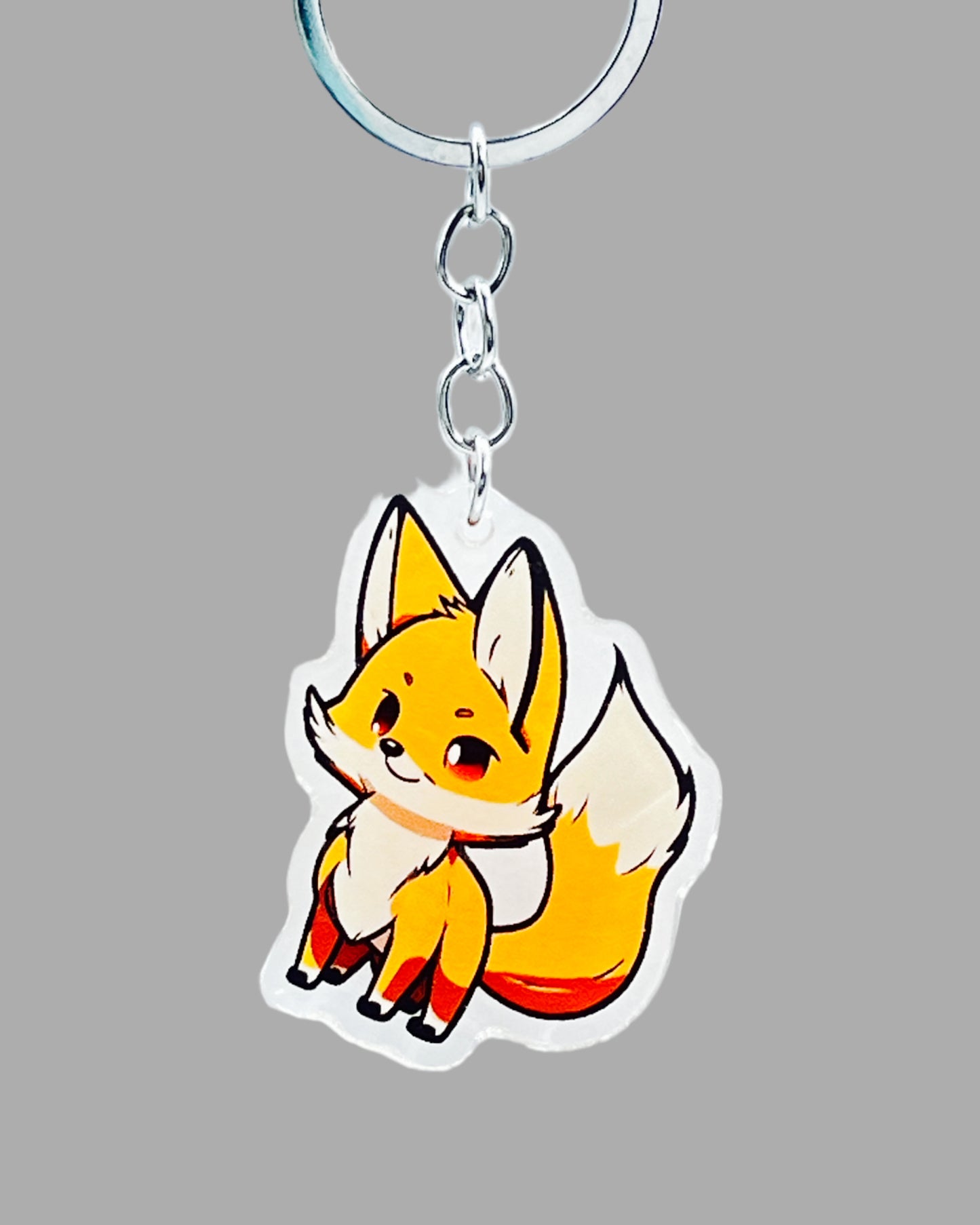 Fox Acrylic key chain