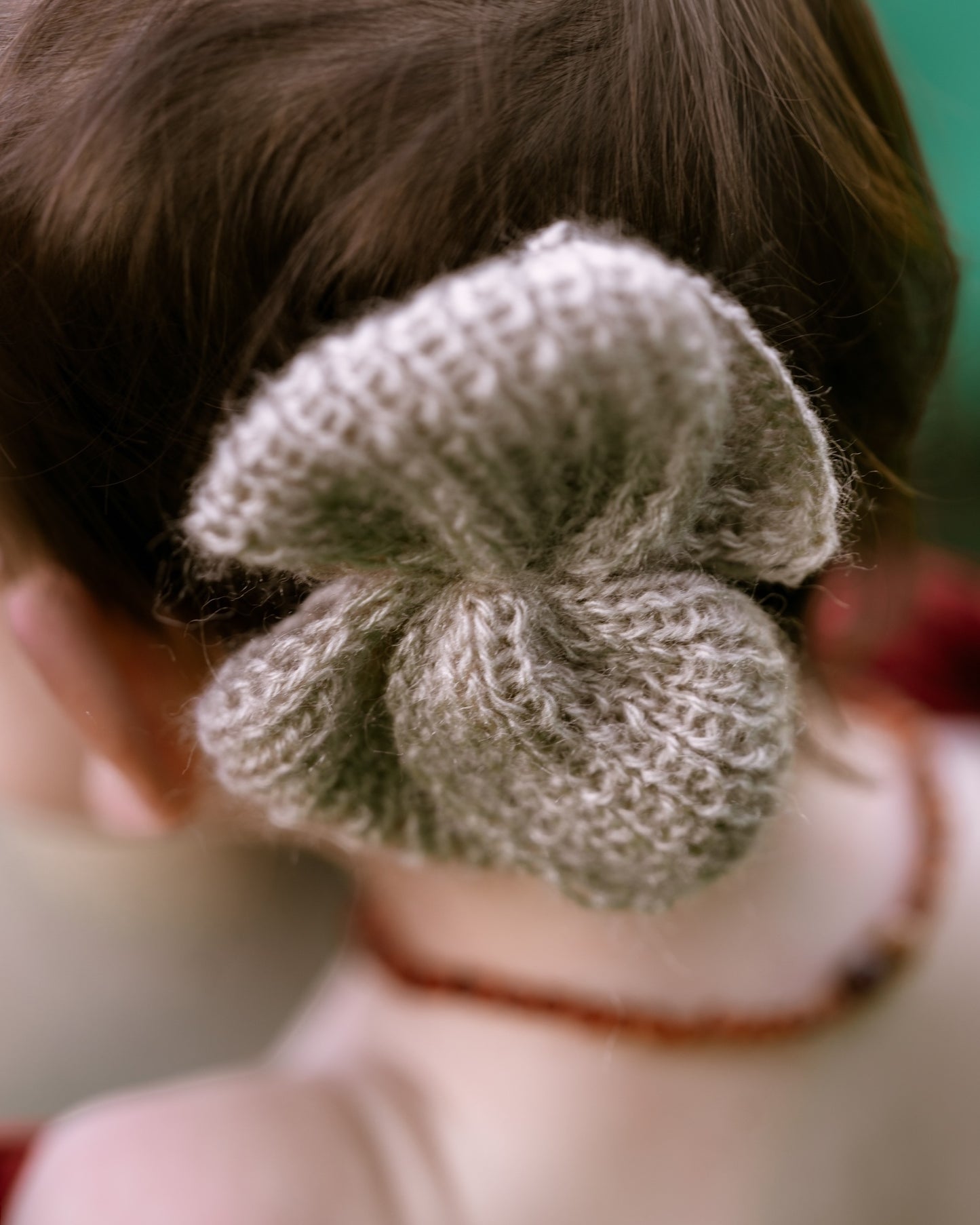 Crochet Trim Snap Hair Clips, Hair barrettes for kids