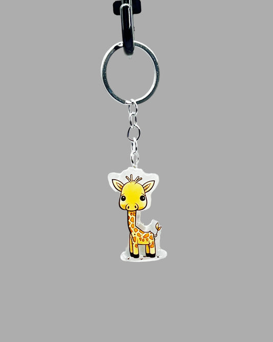 Giraffe Acrylic key chain