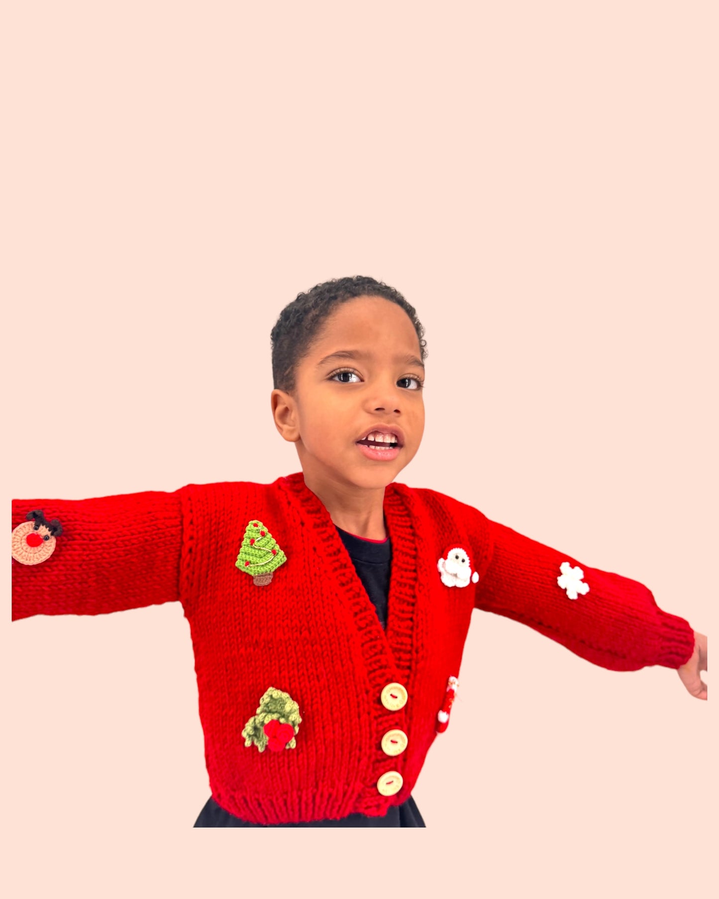 Christmas Kids, Baby Sweater Cardigan Holiday outfit