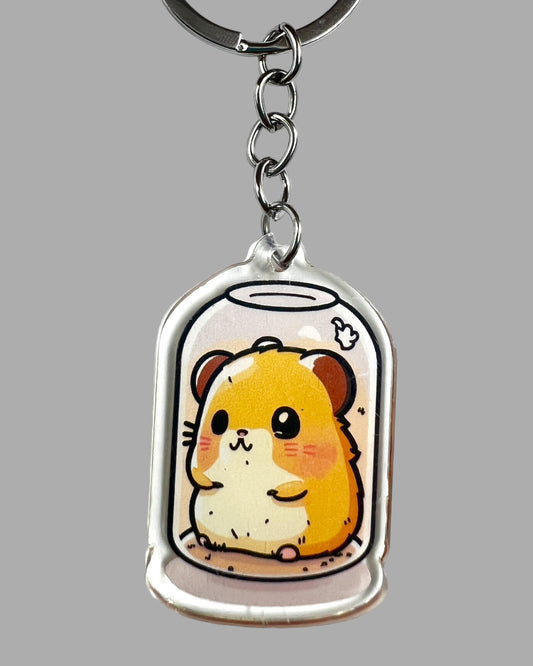 Hamster Acrylic Keychain