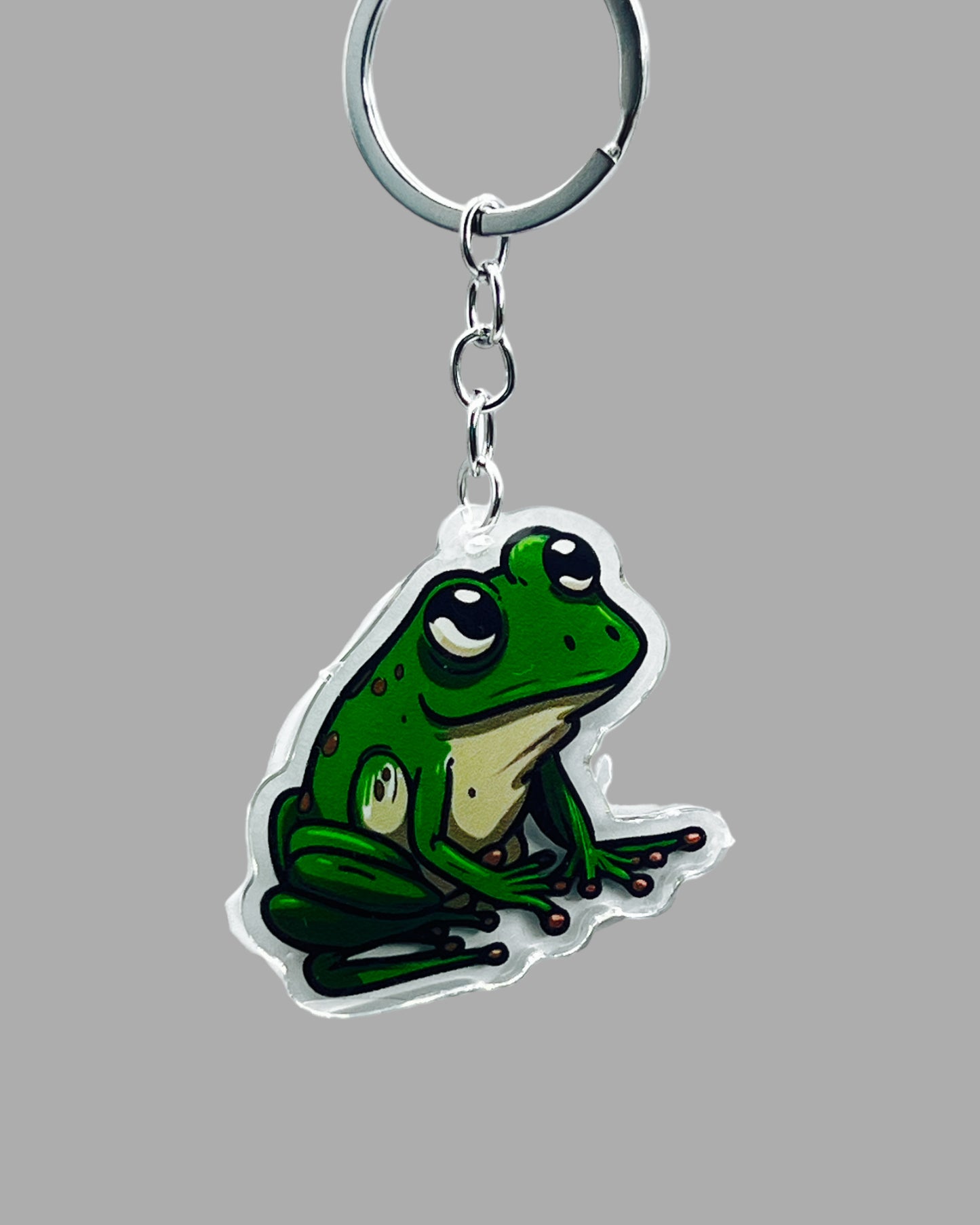 Frog Acrylic key chain