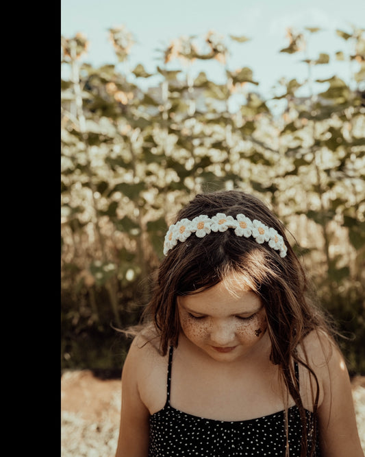 Crochet Trim Snap Hair Clips, Hair barrettes for kids