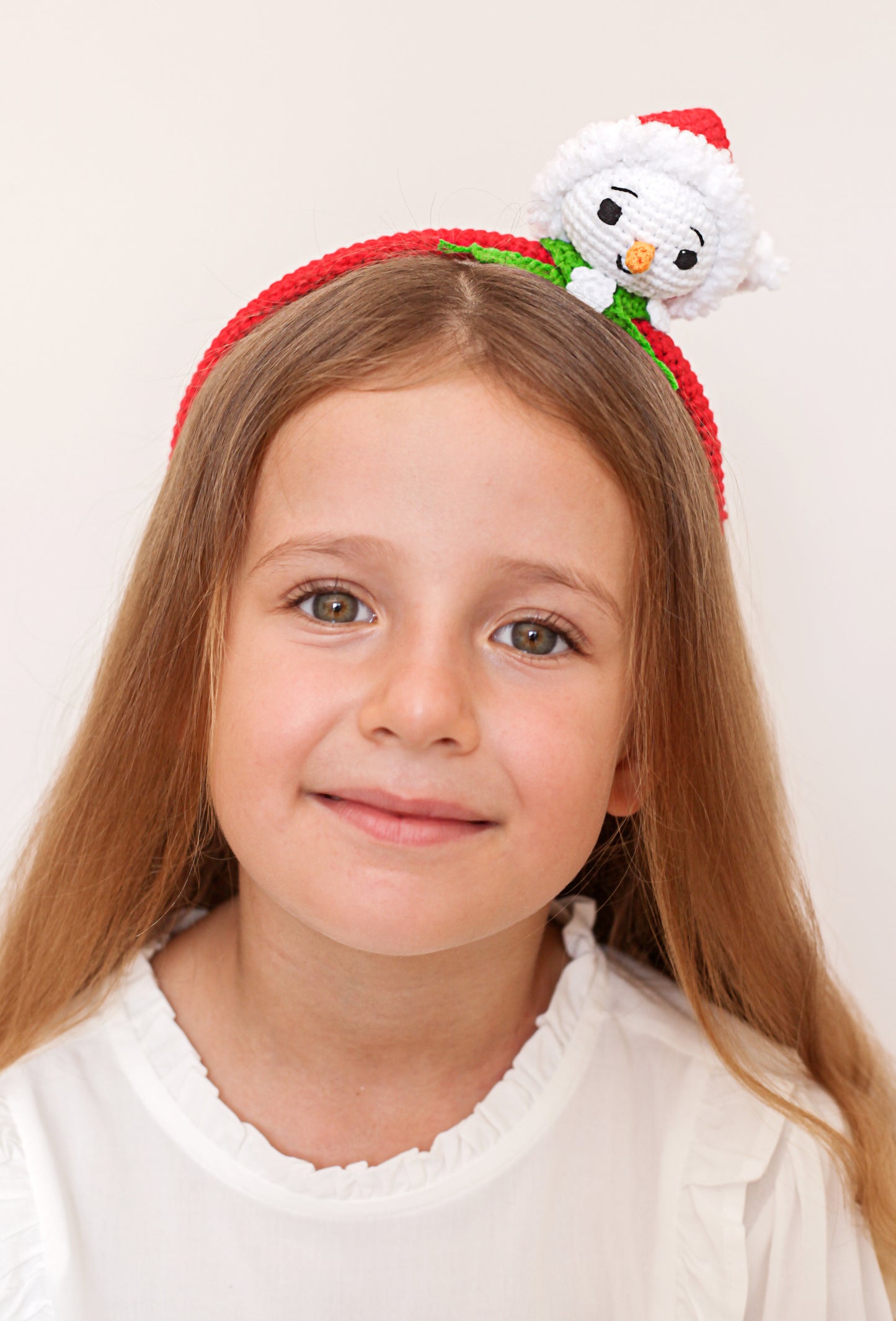 Christmas Crochet Head band, Hair band for girls, Cute girl hair accessories