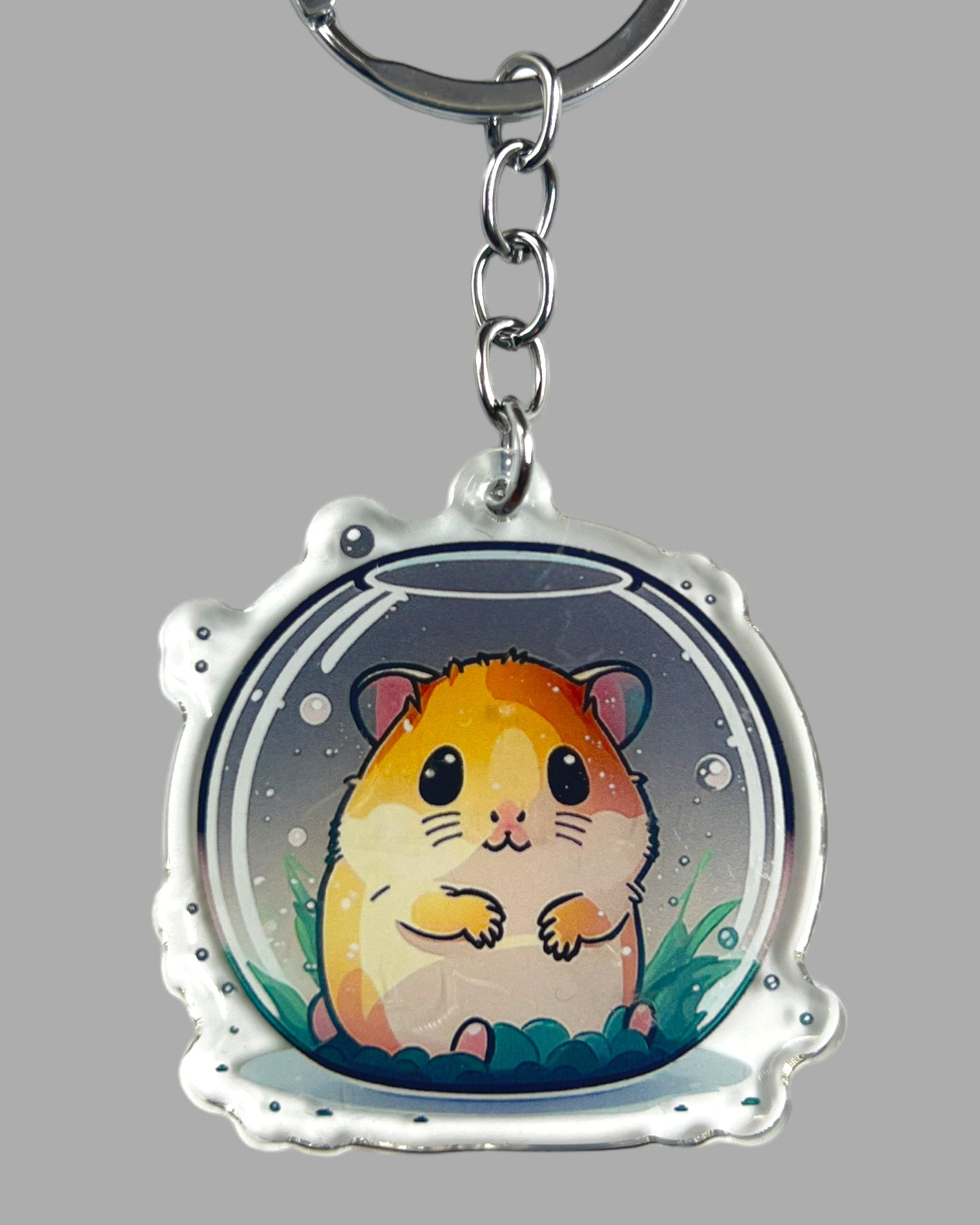 Hamster Acrylic Keychain