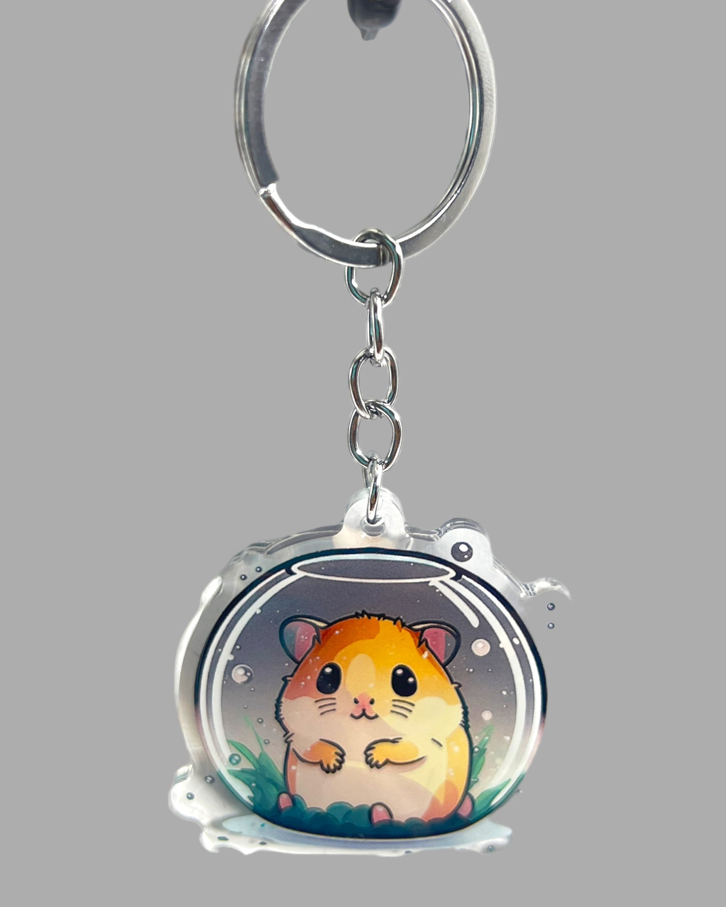 Hamster Acrylic Keychain