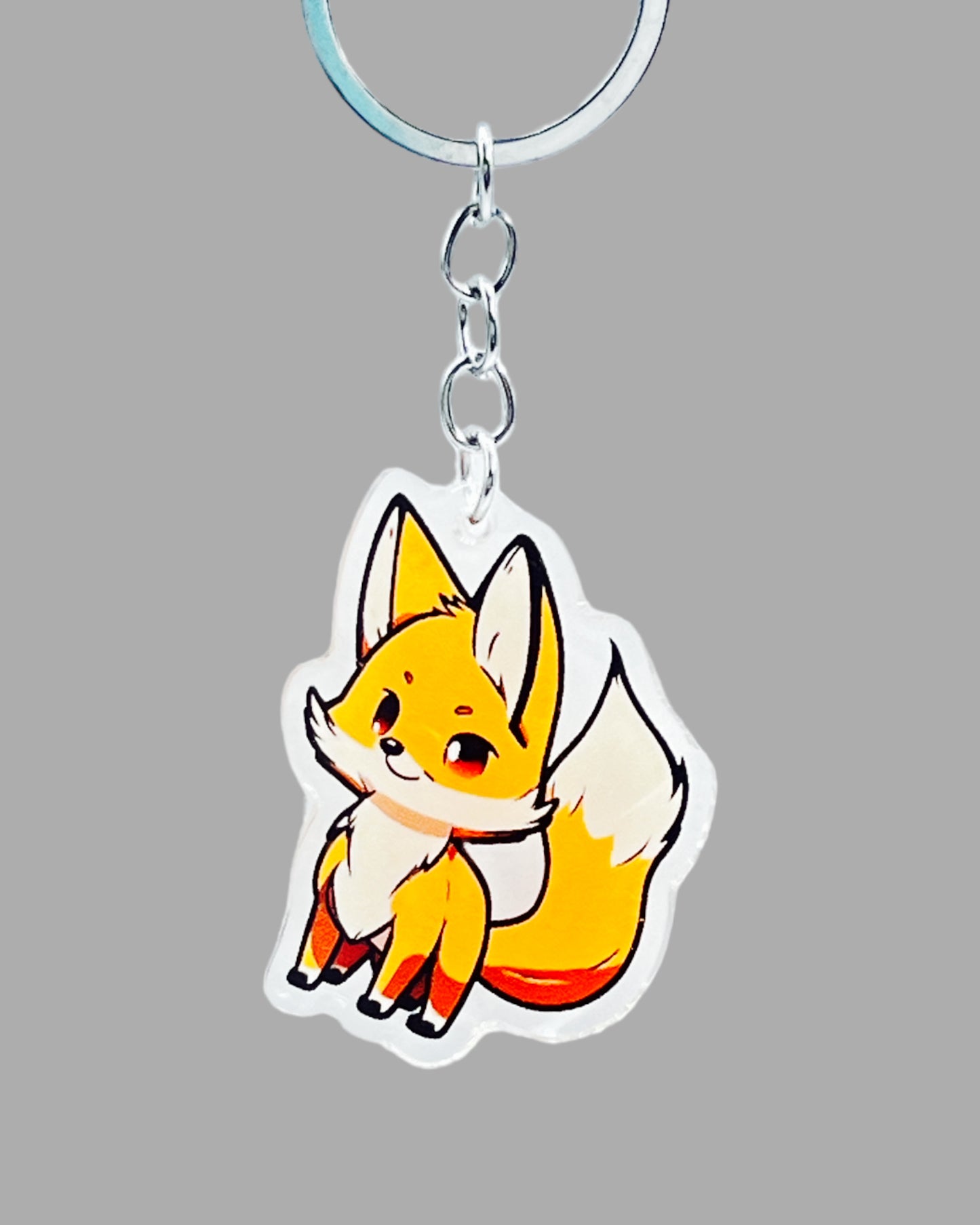 Fox Acrylic key chain