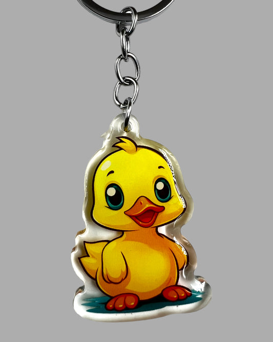 Duck Acrylic Keychain birds wildlife