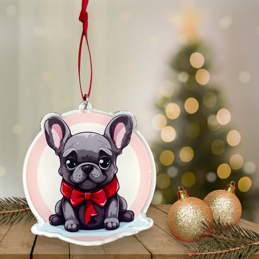 Acrylic Pet ornament, Christmas Ornament, Pet Memorial Ornament,Christmas Photo Ornament, Pet Portrait