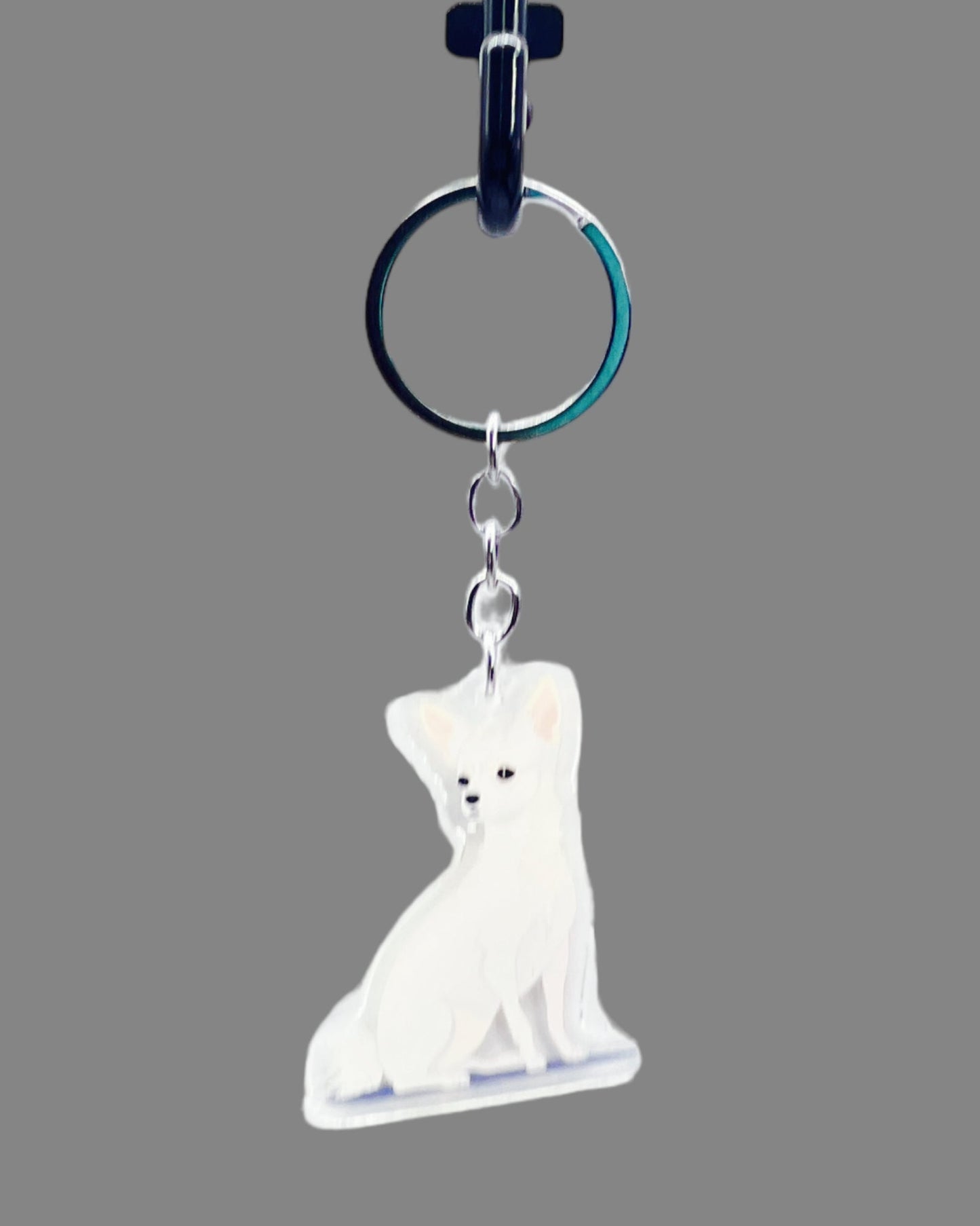 Great Dane Dog Acrylic keychain, Cute kawaii memorial ornament, pet portrait charm gift, backpack photo fob, dad car décor, dog mom gift