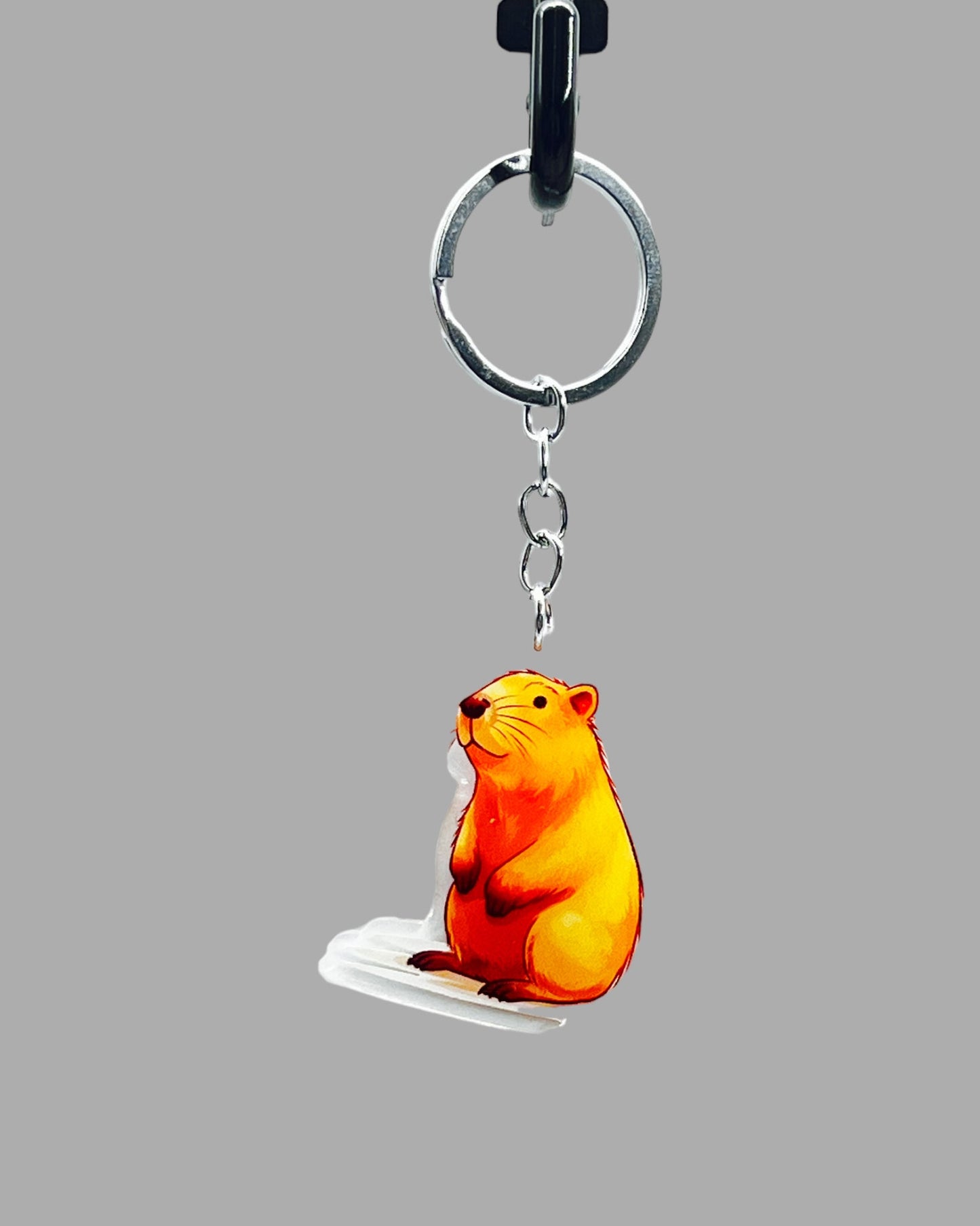 Capybara Acrylic Keychain