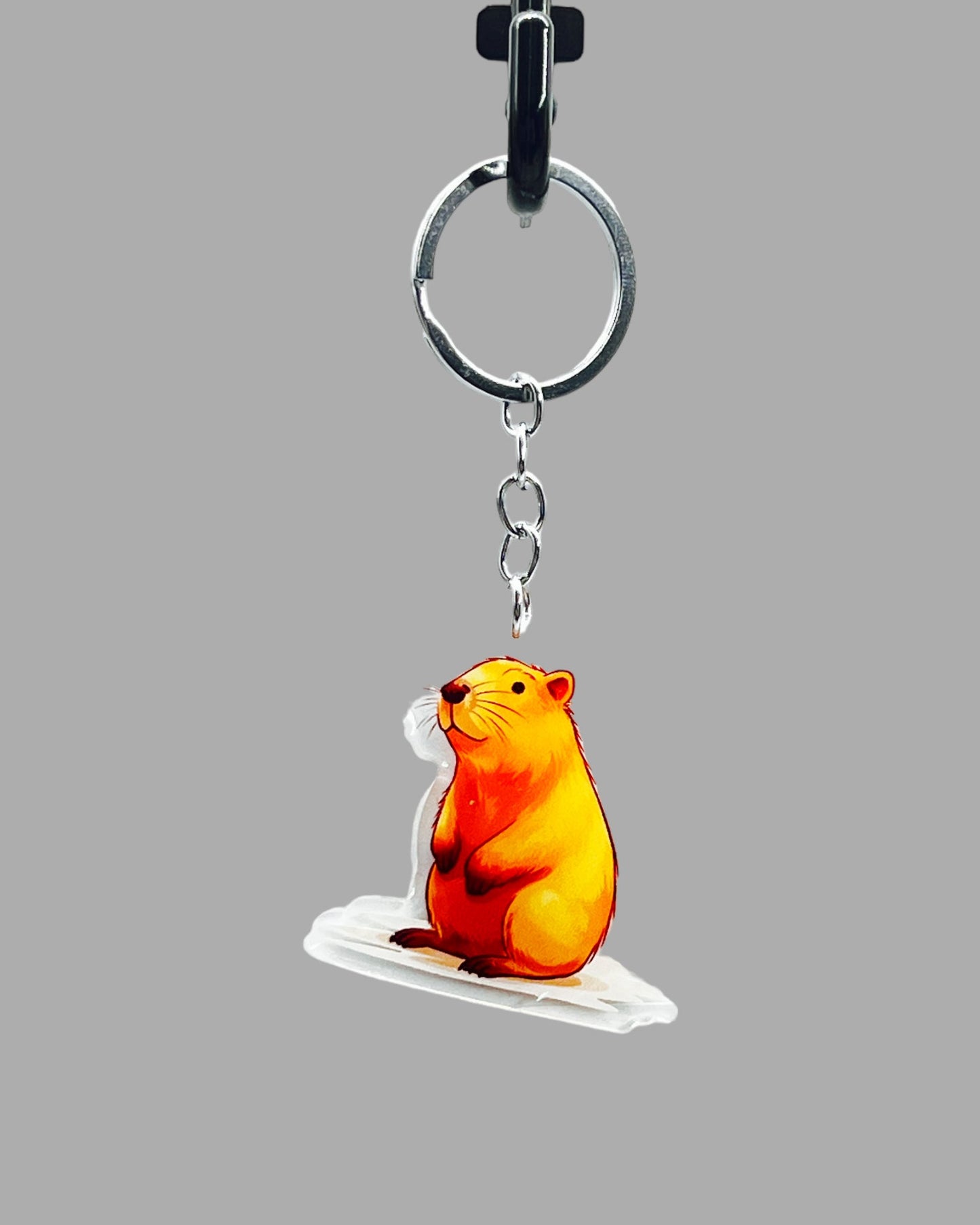 Capybara Acrylic Keychain