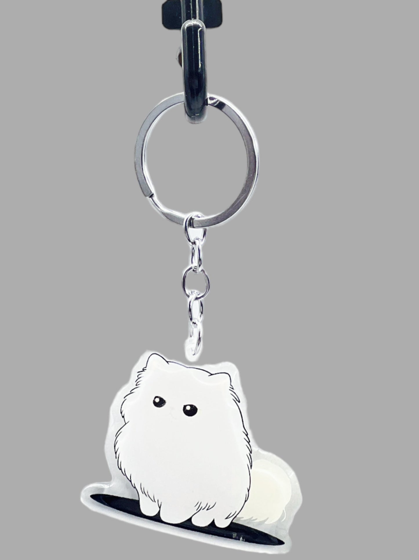 Holstein-Friesian Cow Acrylic Keychain