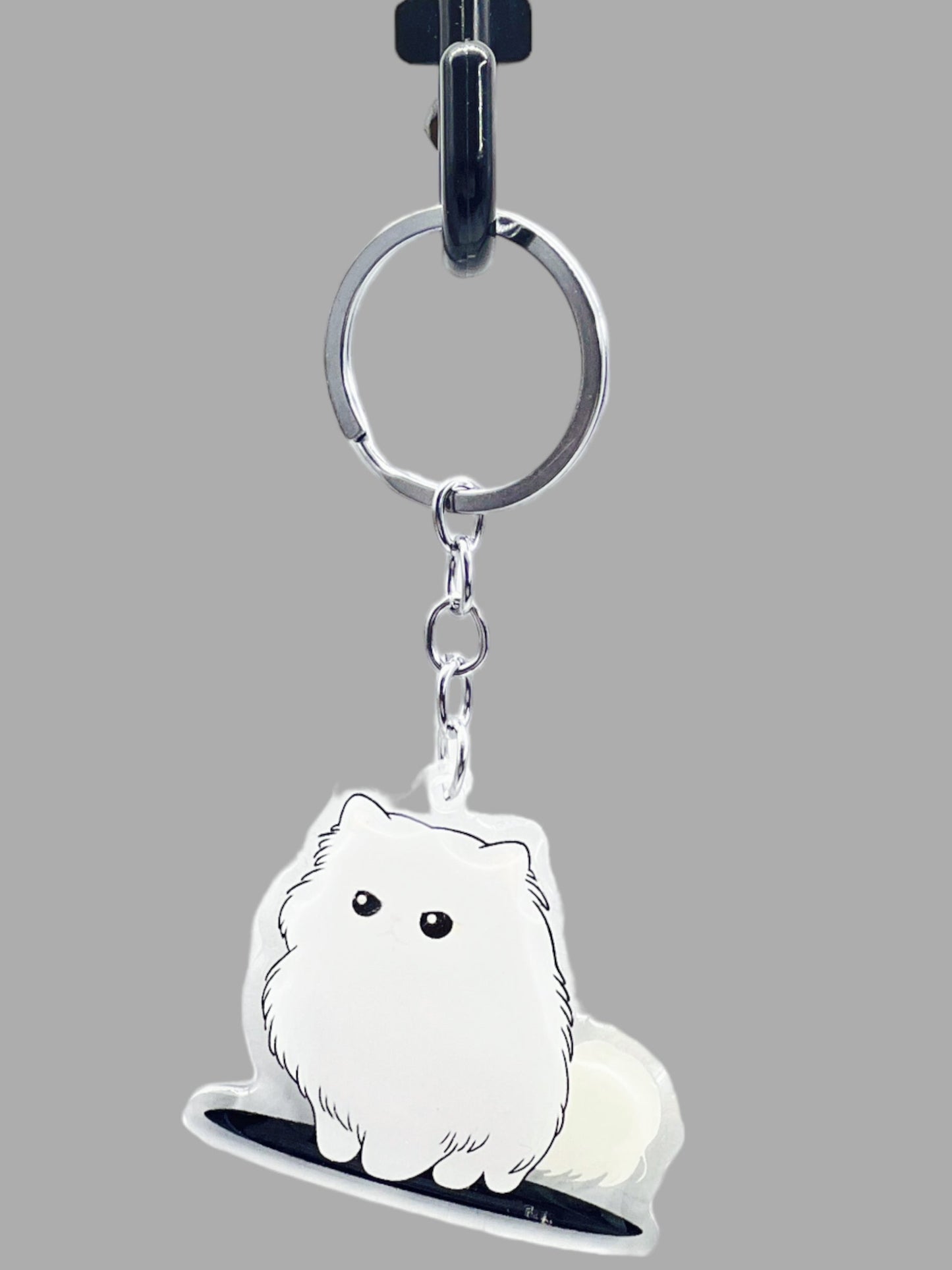 Holstein-Friesian Cow Acrylic Keychain