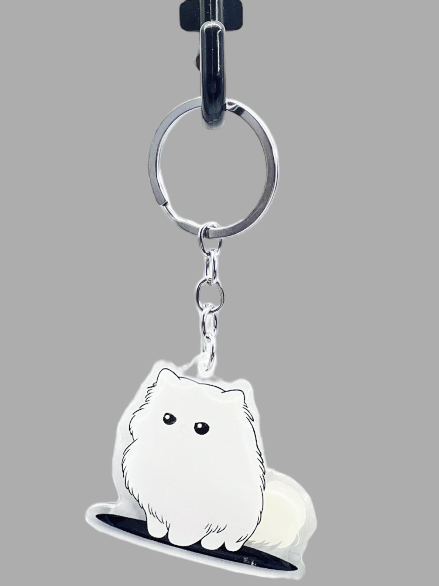 Holstein-Friesian Cow Acrylic Keychain