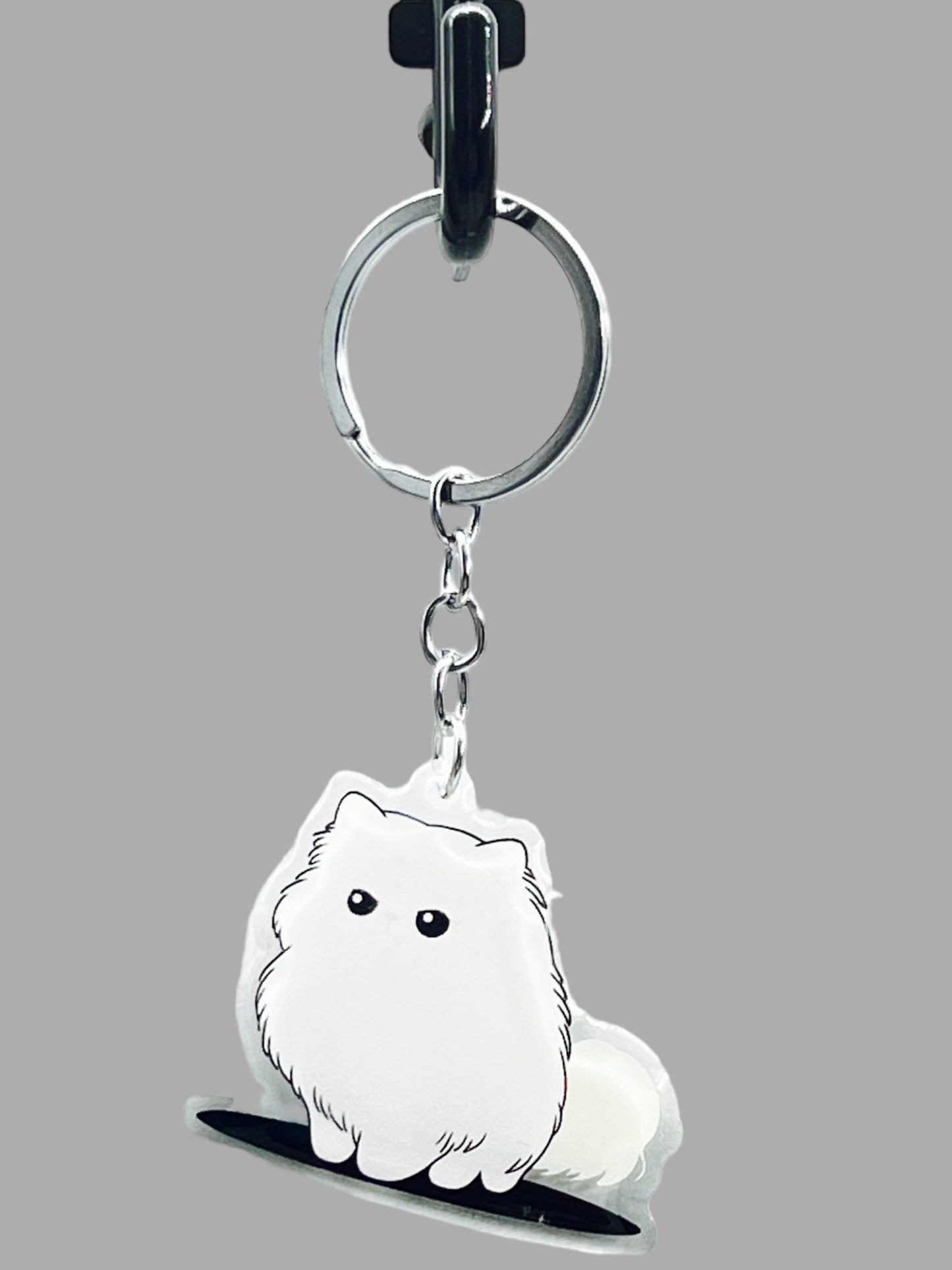 Holstein-Friesian Cow Acrylic Keychain