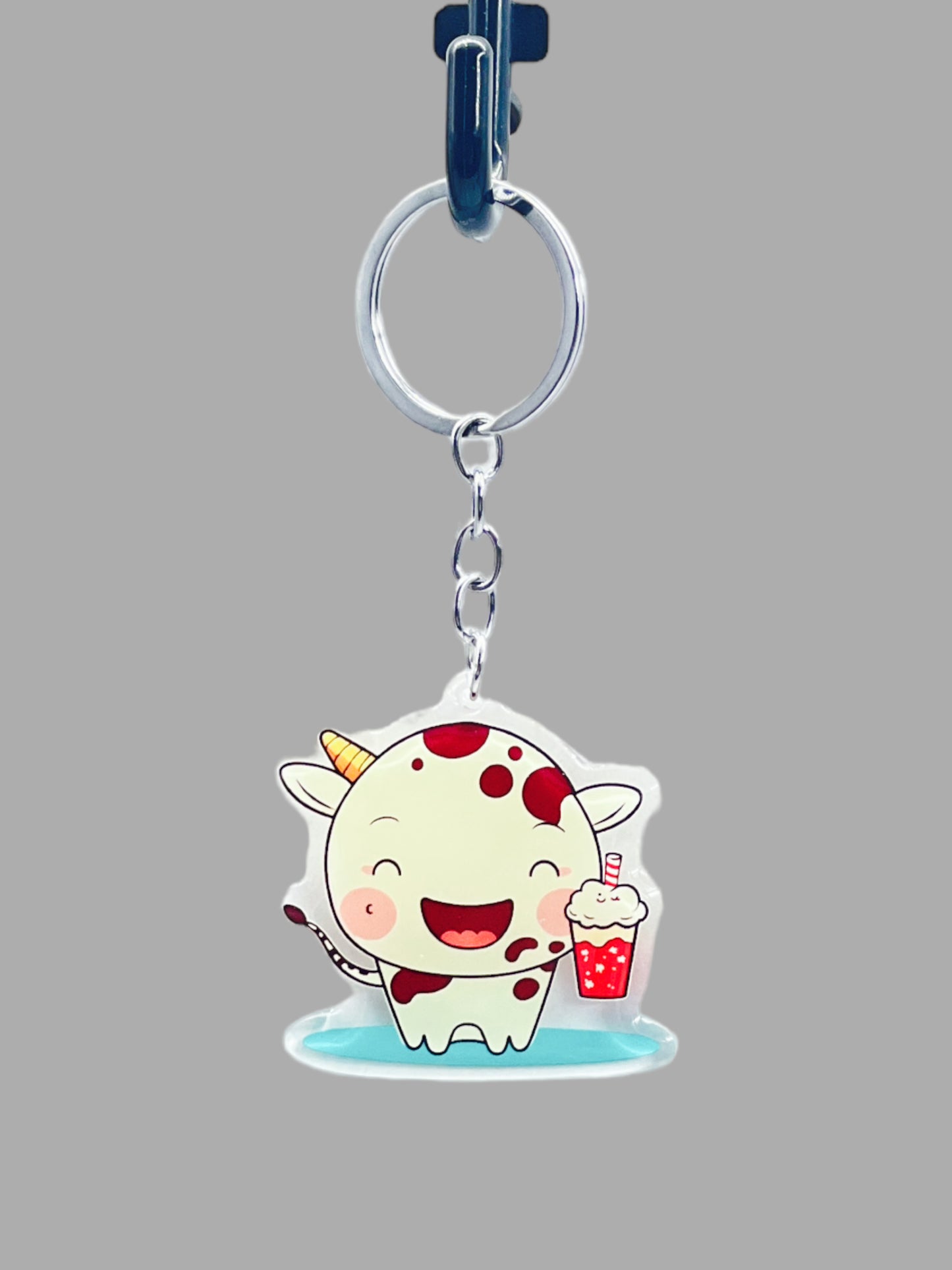 Holstien Cow Acrylic Keychain