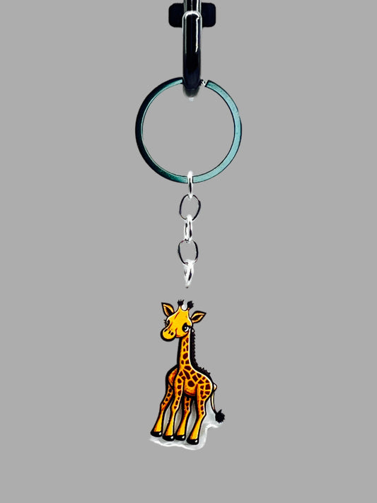 Giraffe Acrylic key chain