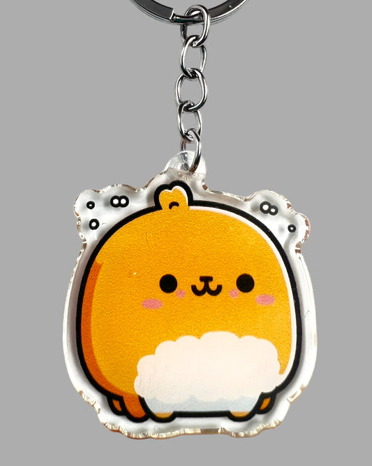 Hamster Acrylic Keychain