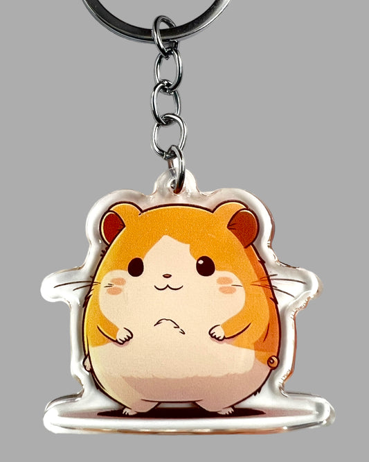 Hamster Acrylic Keychain