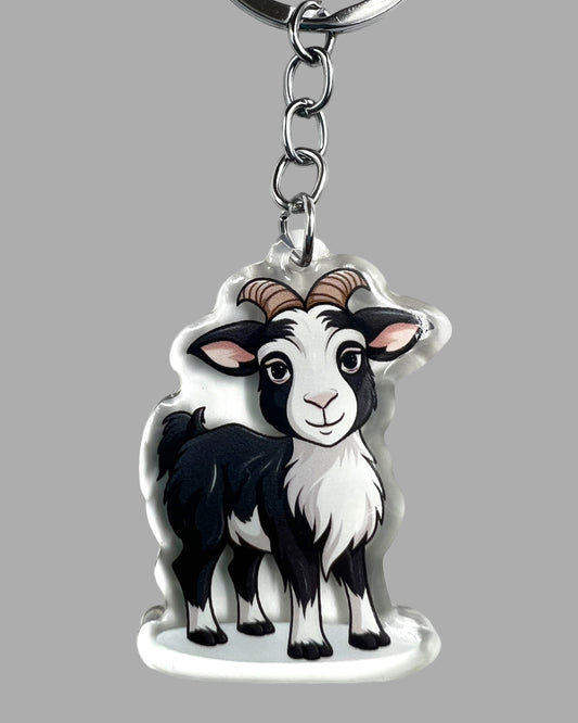 Goat Acrylic Keychain