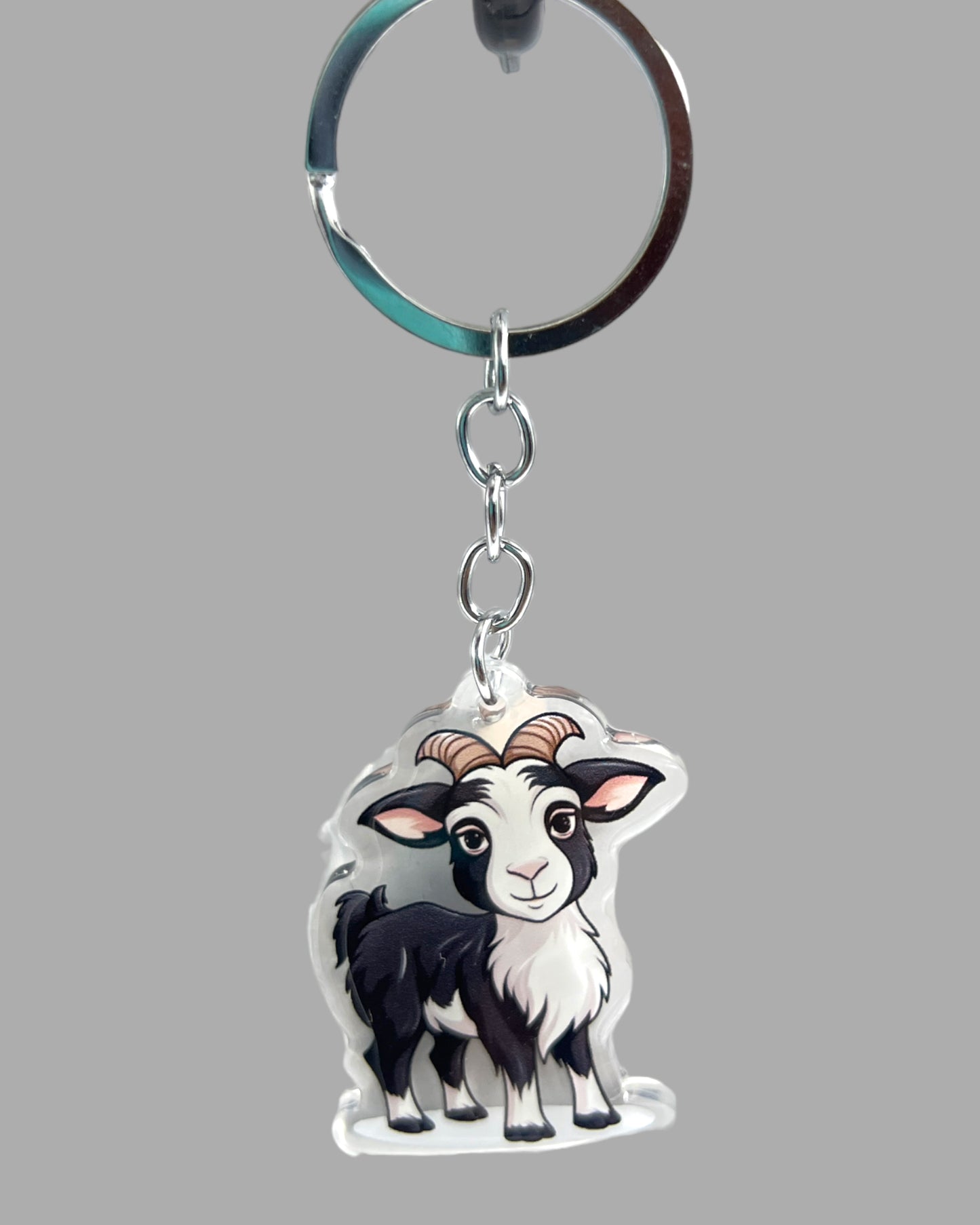 Goat Acrylic Keychain