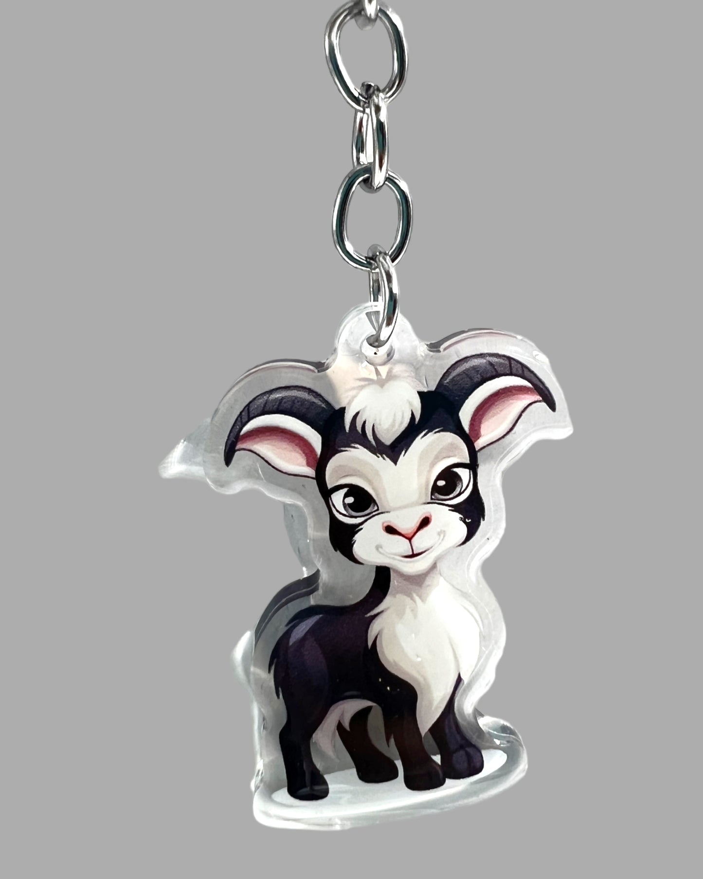 Goat Acrylic Keychain