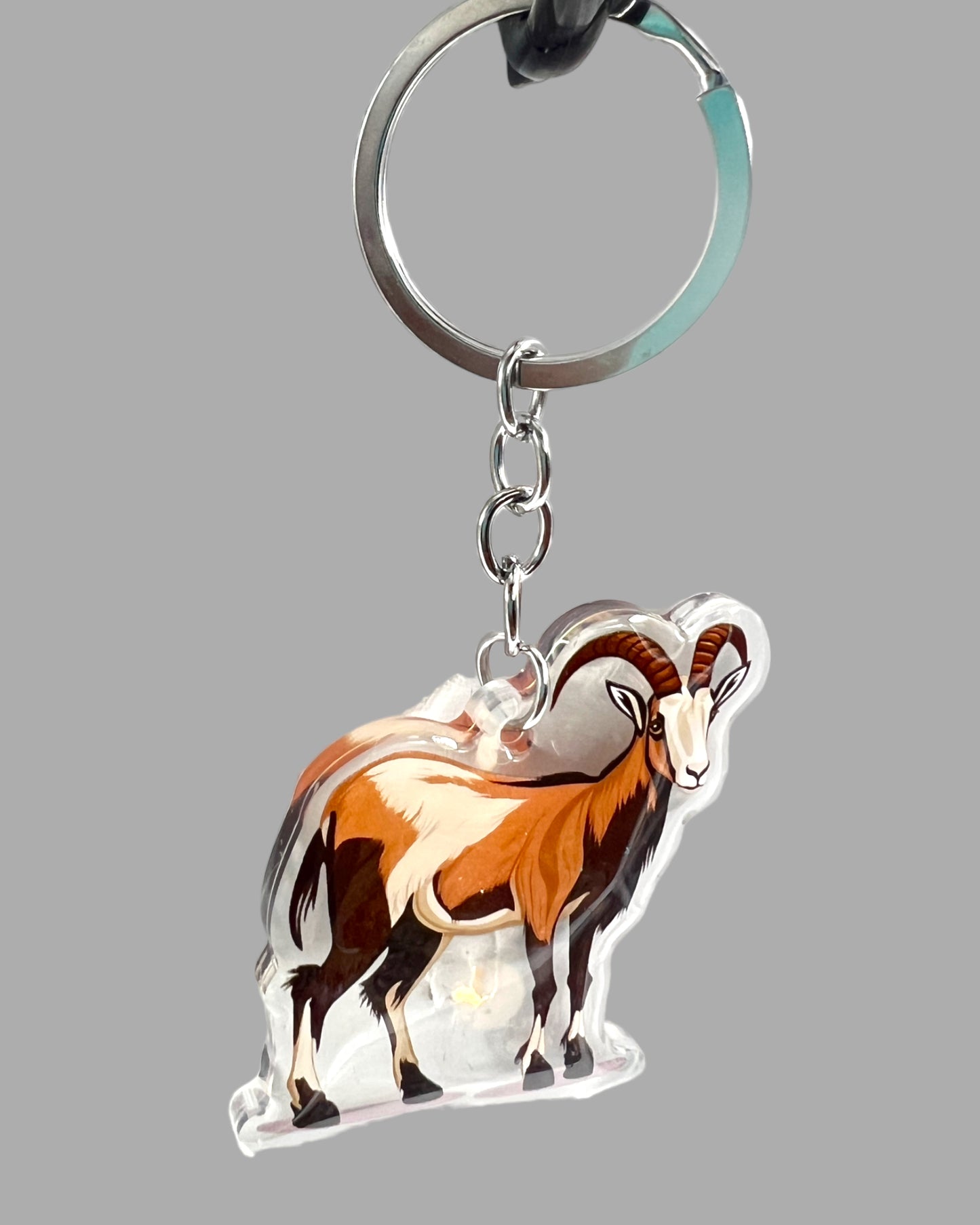 Goat Acrylic Keychain