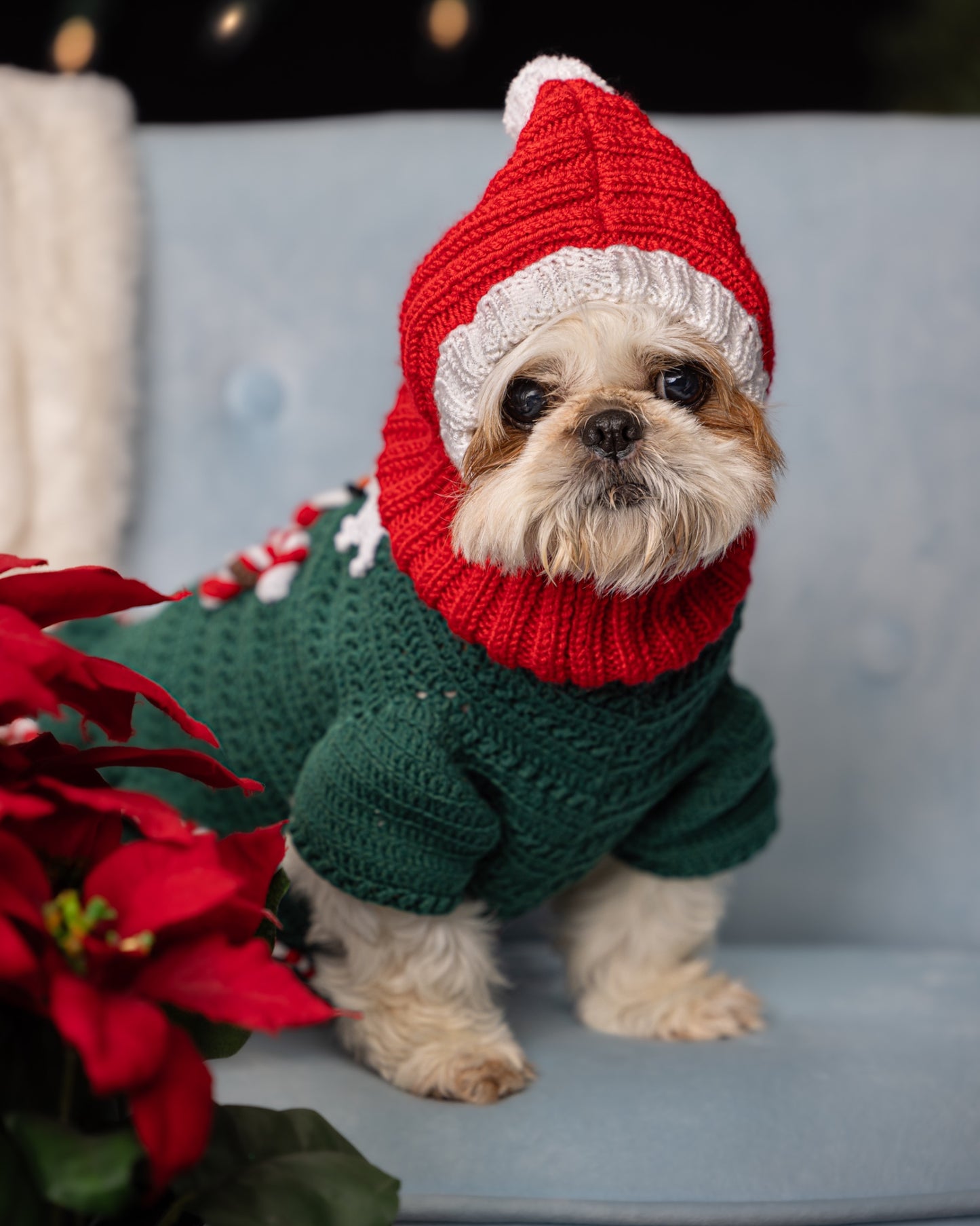 Christmas Dog snowman Sweater