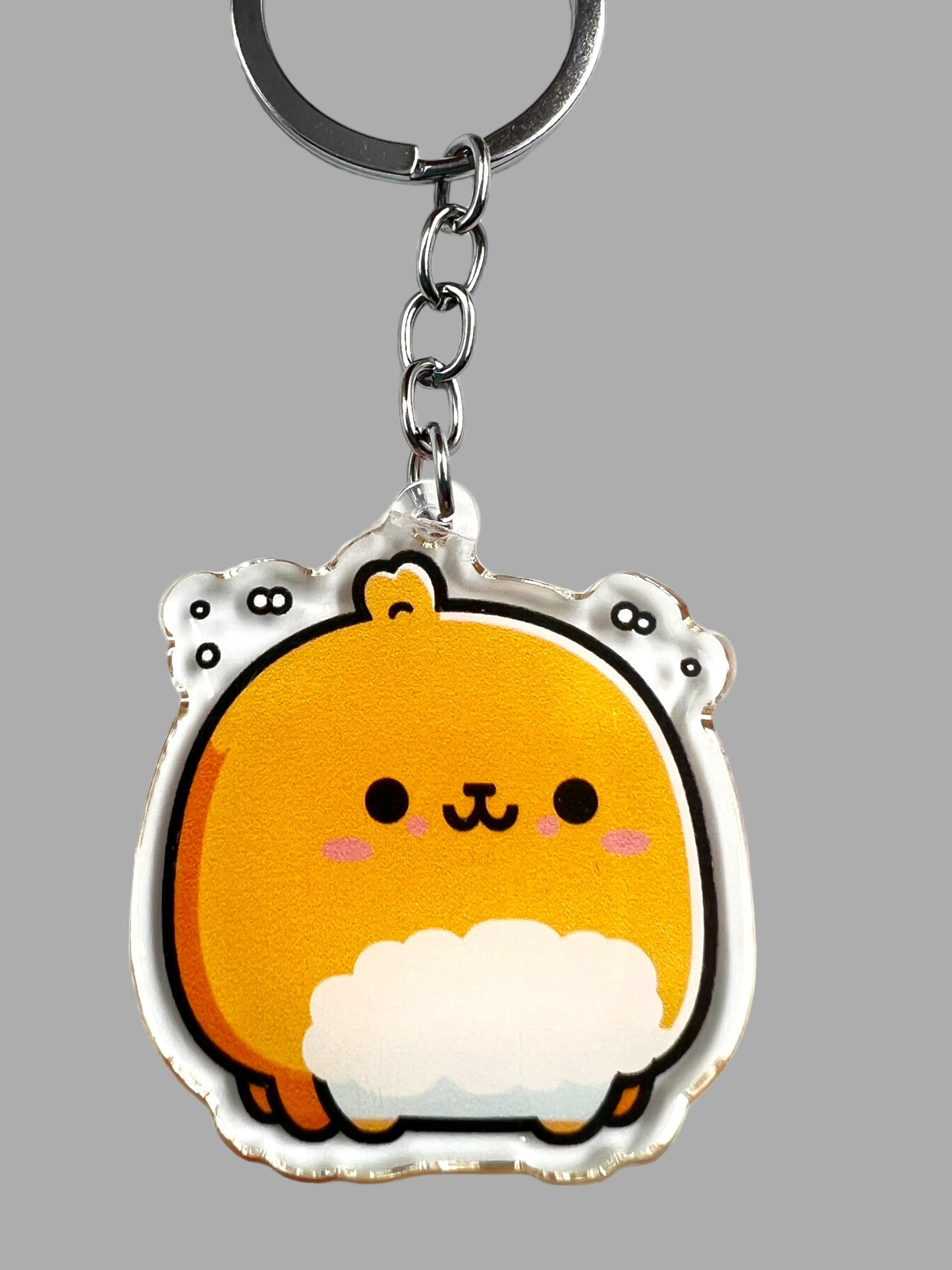 Hamster Acrylic Keychain